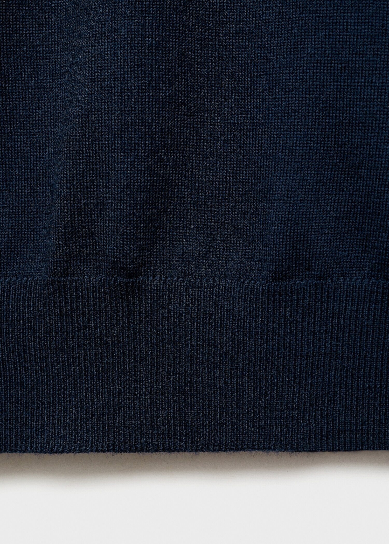 100% merino wool polo sweater - Details of the article 0