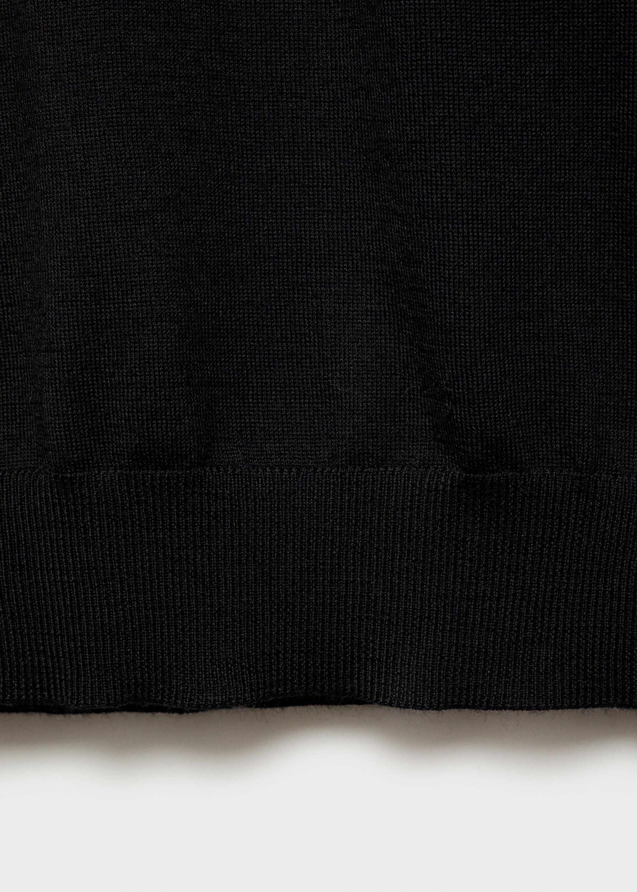 Poloshirt-Pullover aus 100 % Merinowolle - Detail des Artikels 0
