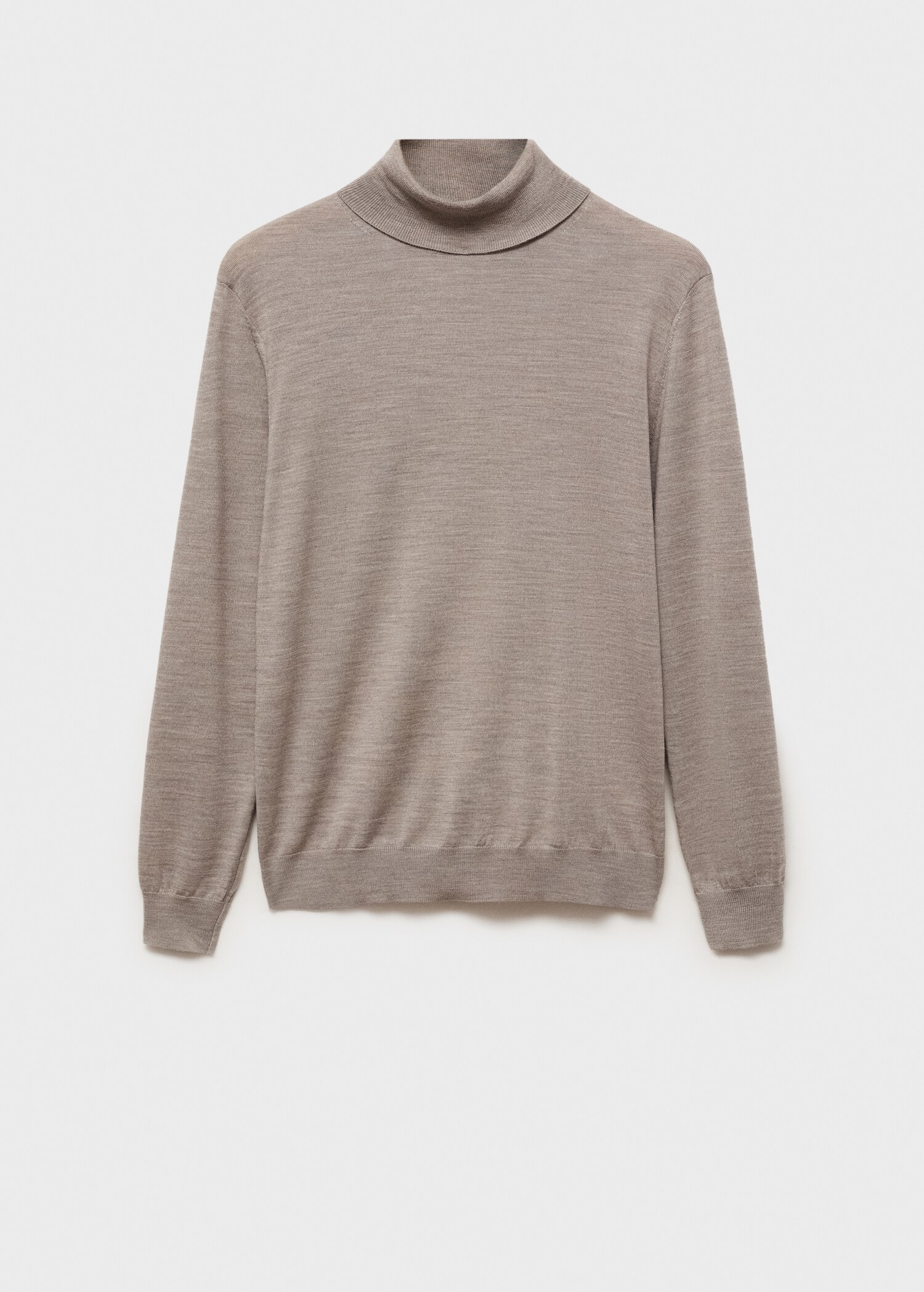 100% merino wool turtleneck sweater - Article without model