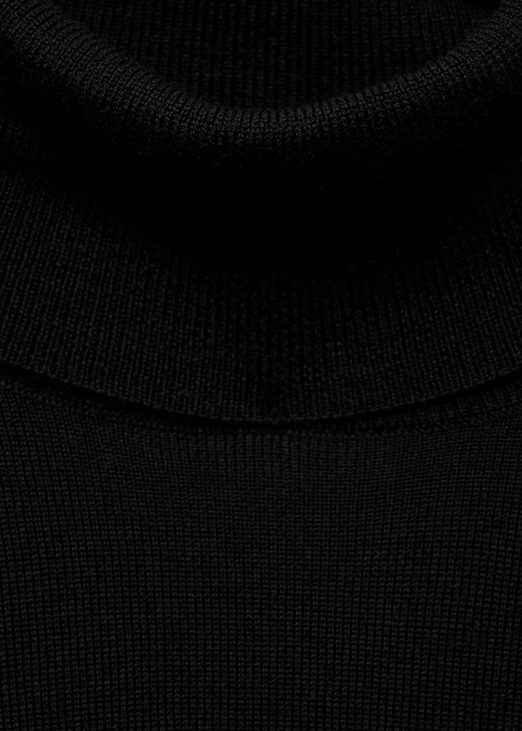100% merino wool turtleneck sweater - Details of the article 0