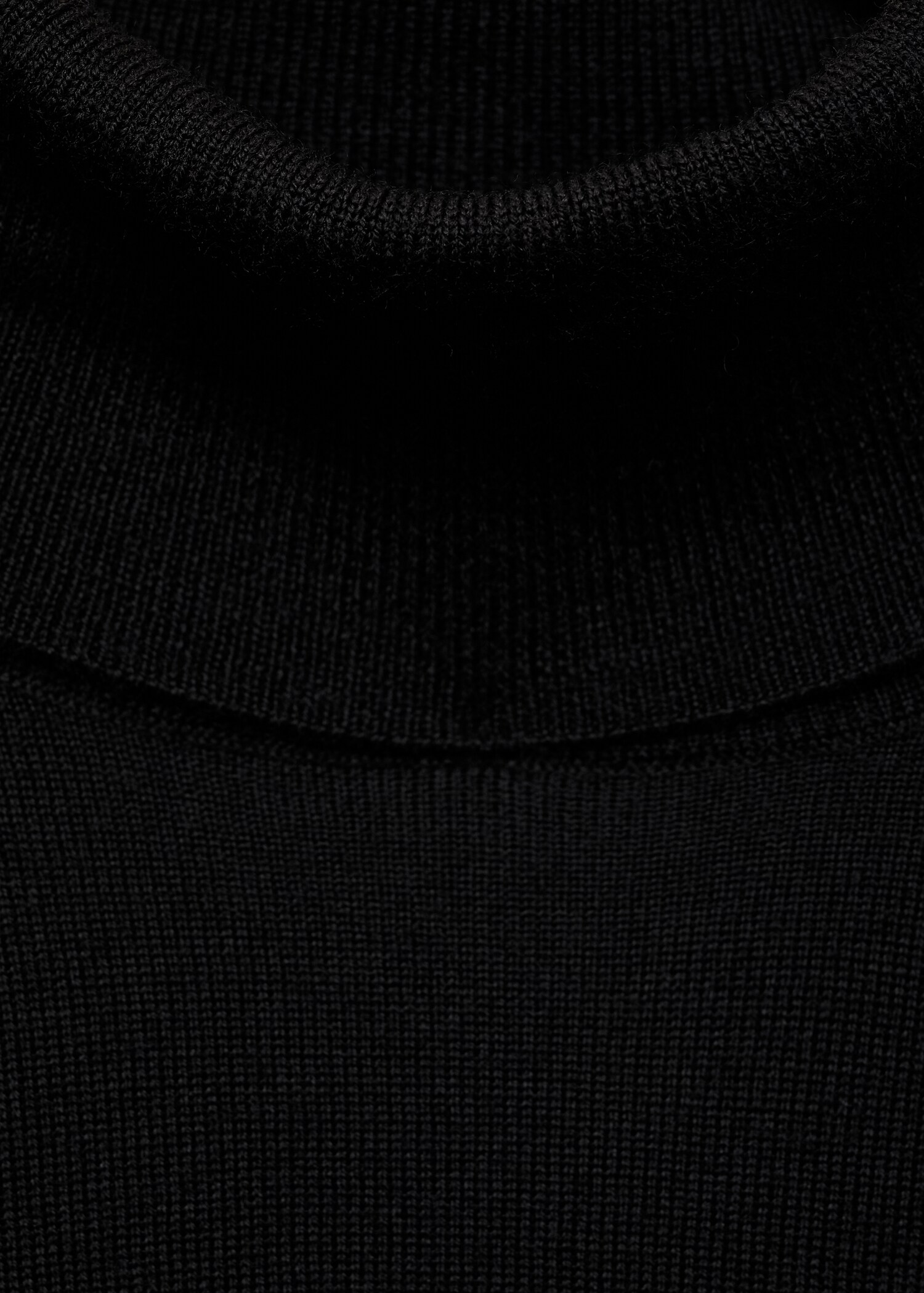 100% merino wool turtleneck sweater - Details of the article 0