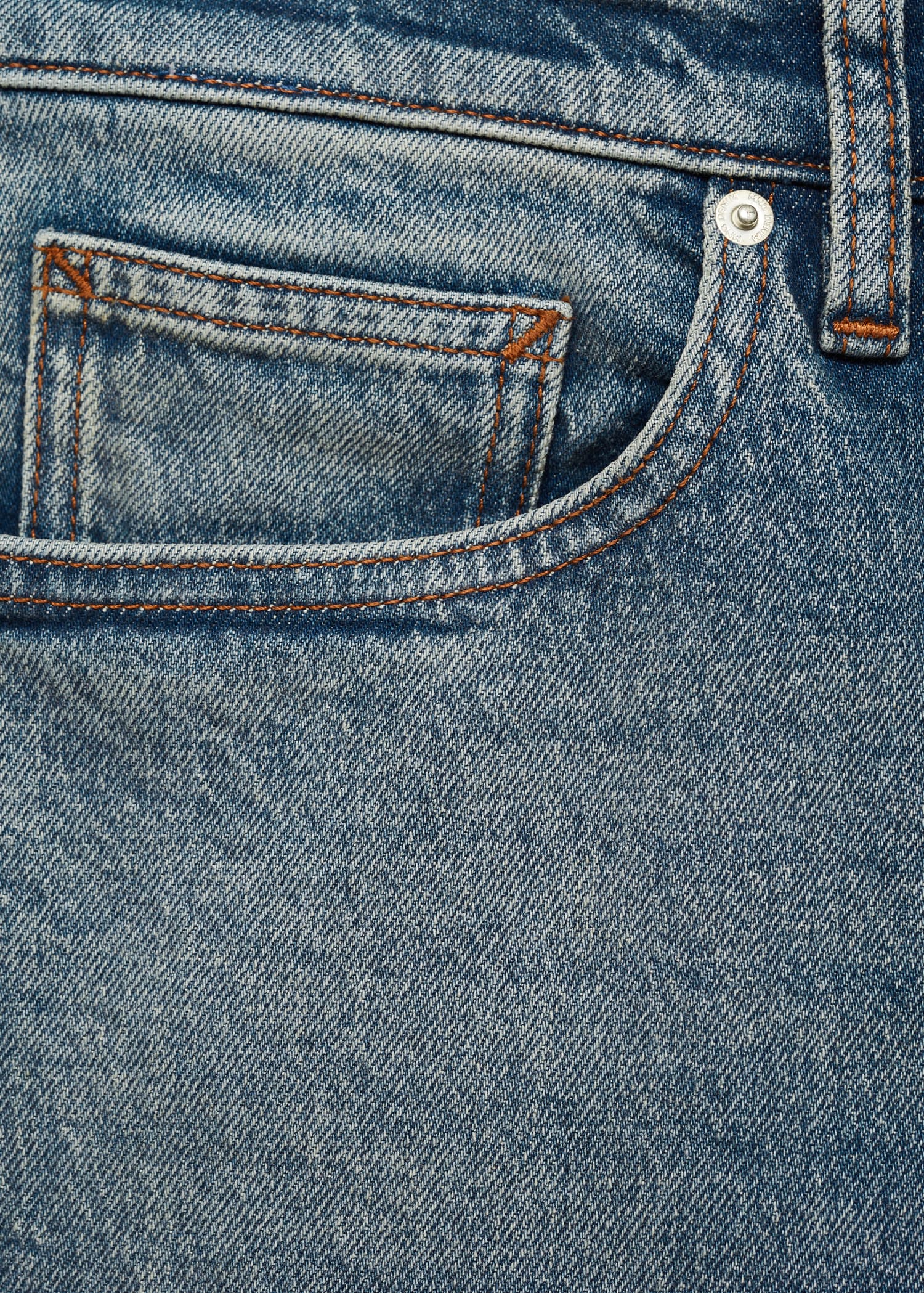 Tapered-Fit-Jeans Ben im Used-Look - Detail des Artikels 0