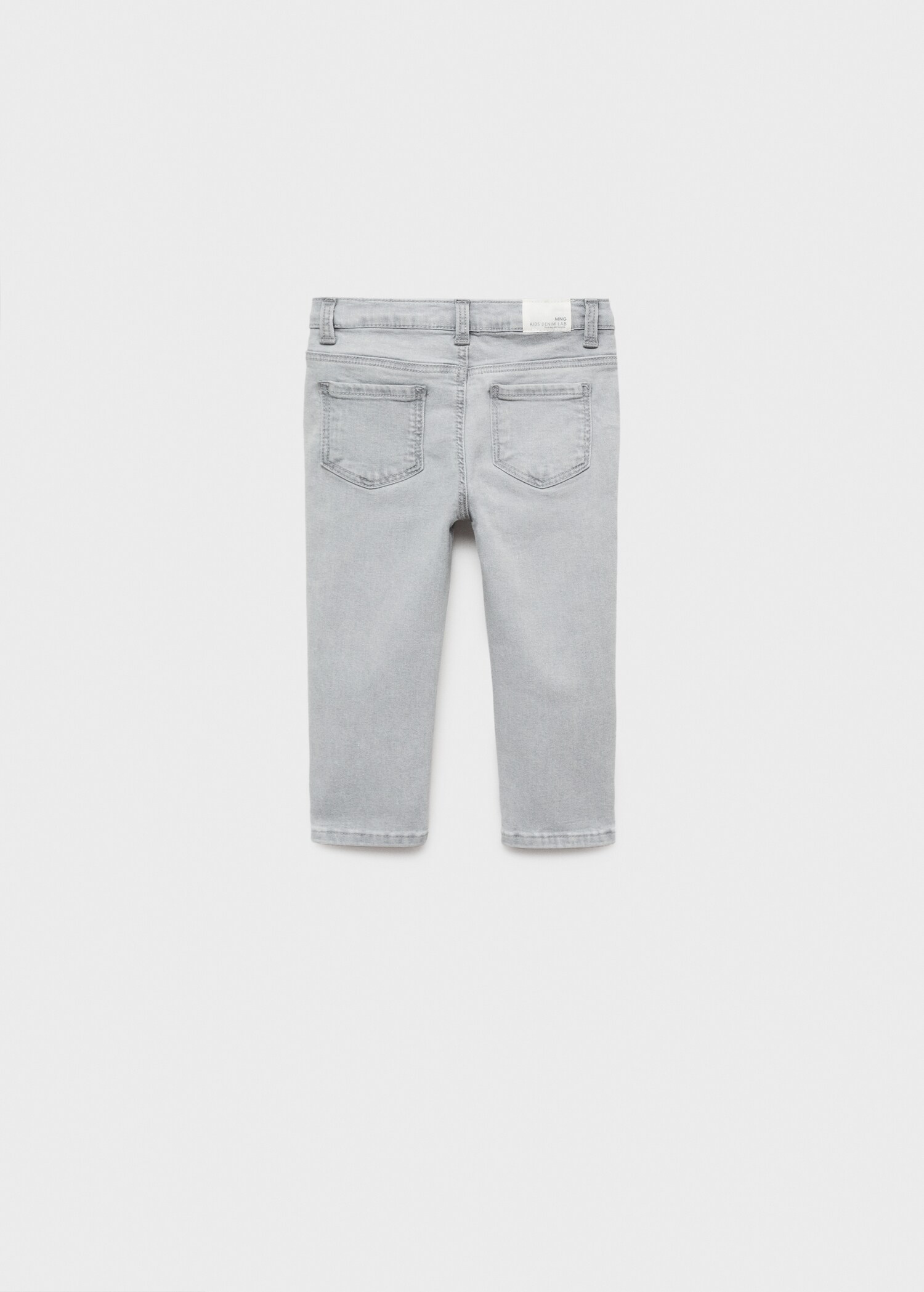 Jeans skinny algodón - Reverso del artículo