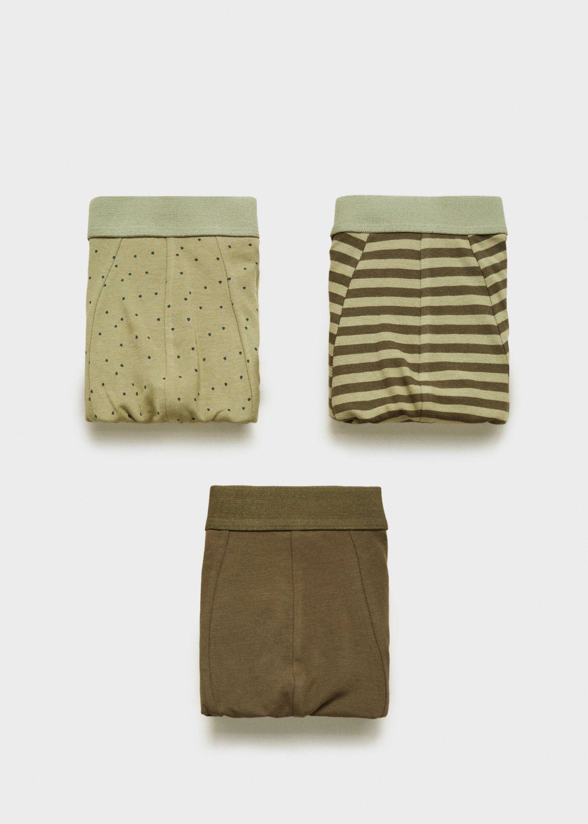 Pack of 3 cotton combination briefs - Article without model