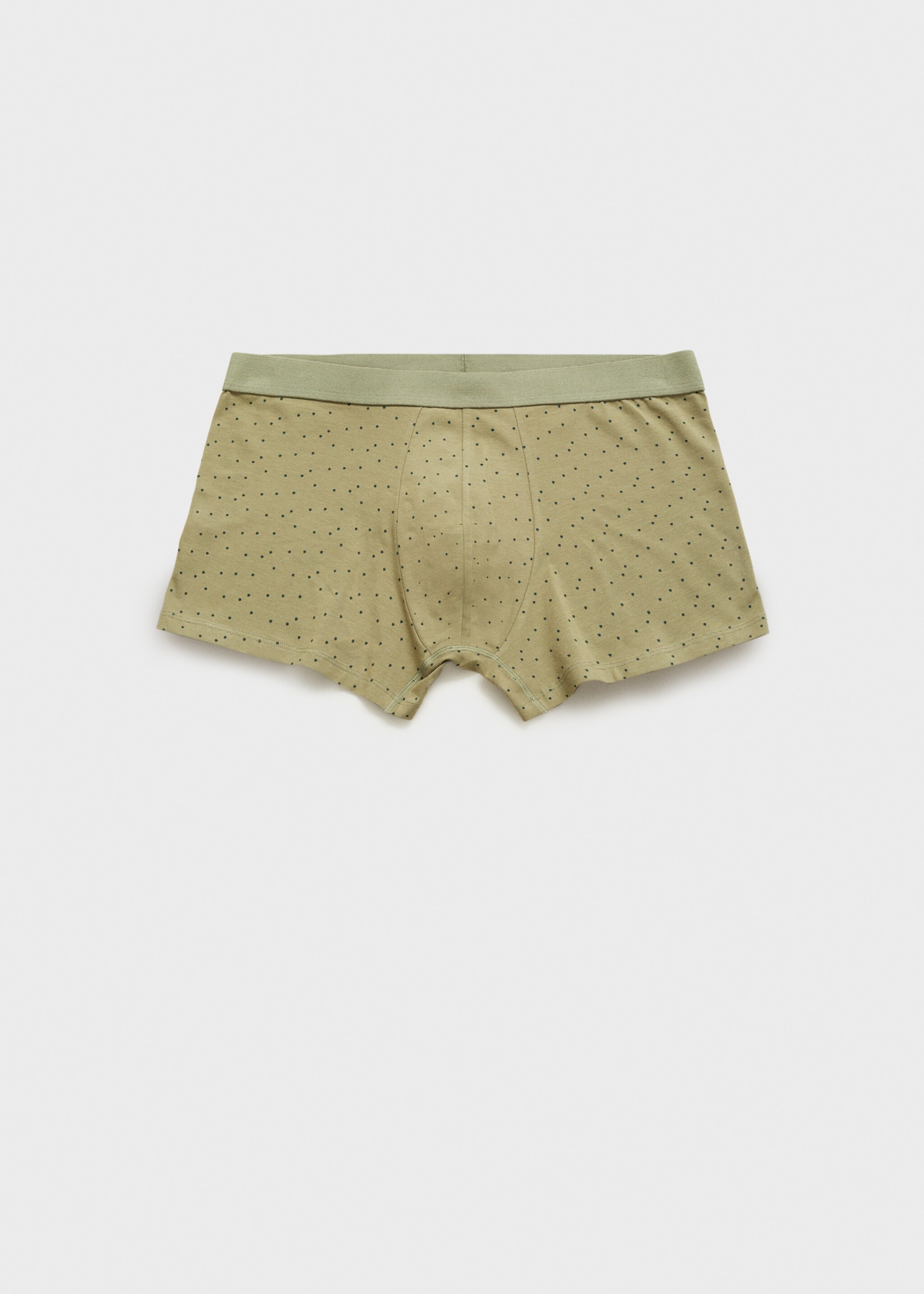 Pack of 3 cotton combination briefs - Reverse of the article
