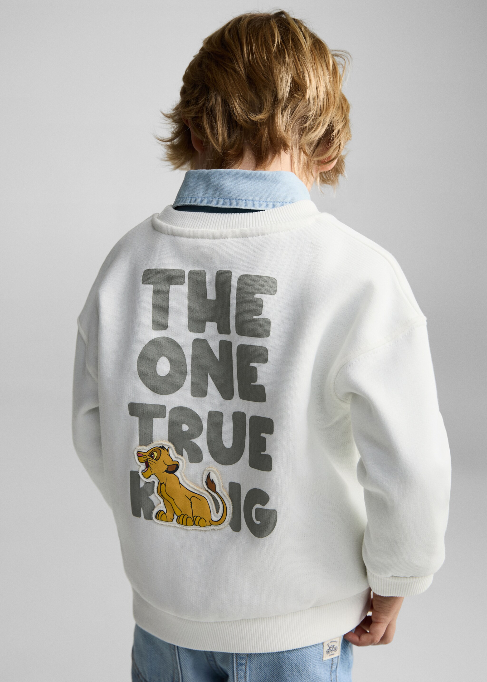 Lion King sweatshirt - Reverse of the article