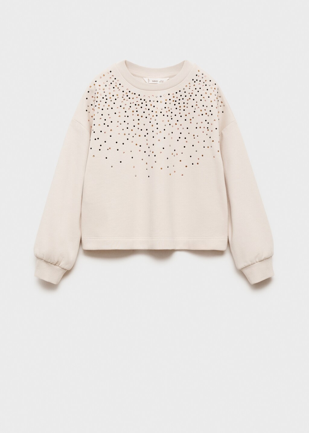 Bead detail sweatshirt - Kids | MANGO Laos