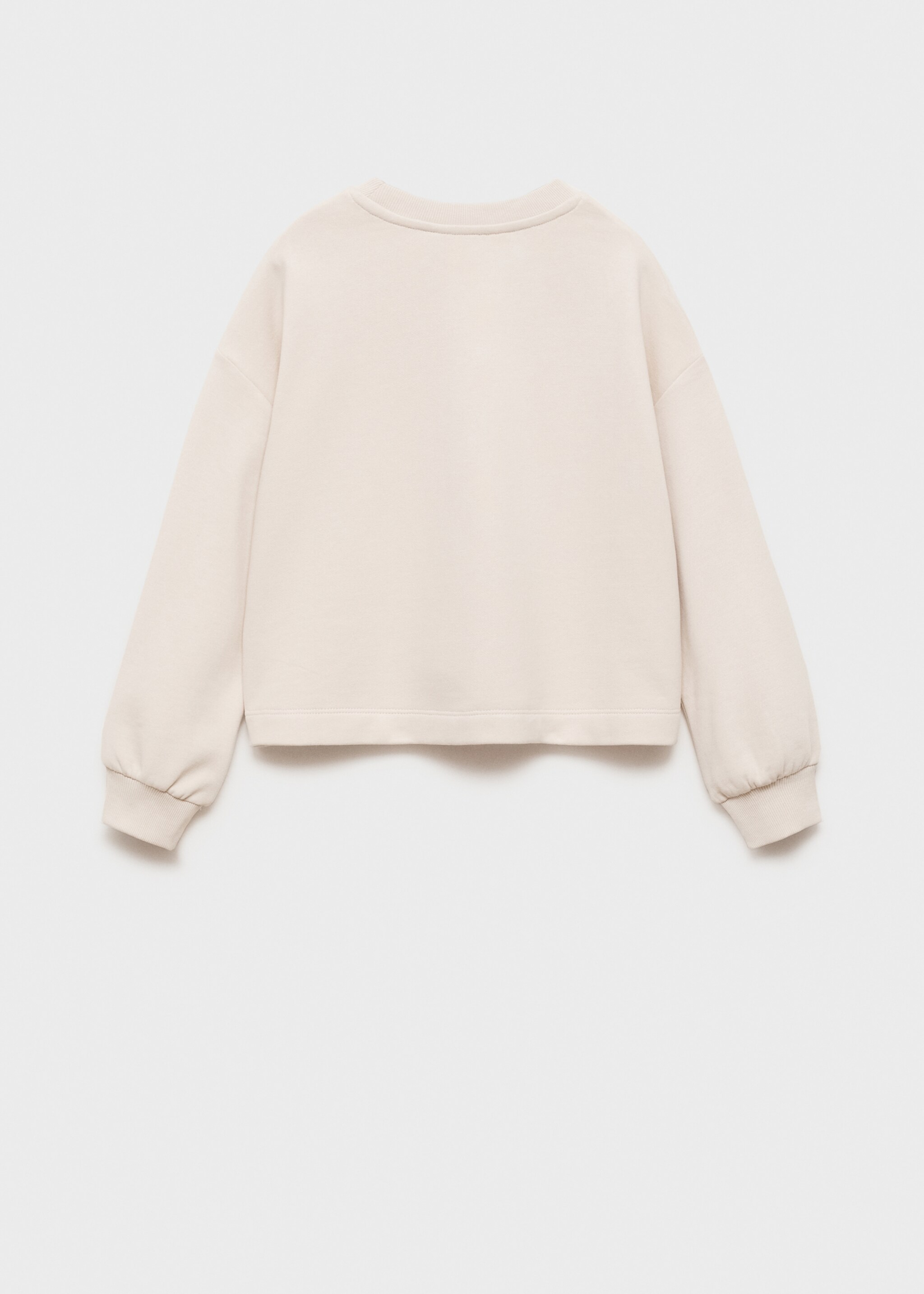 Sweat-shirt perlé - Verso de l’article