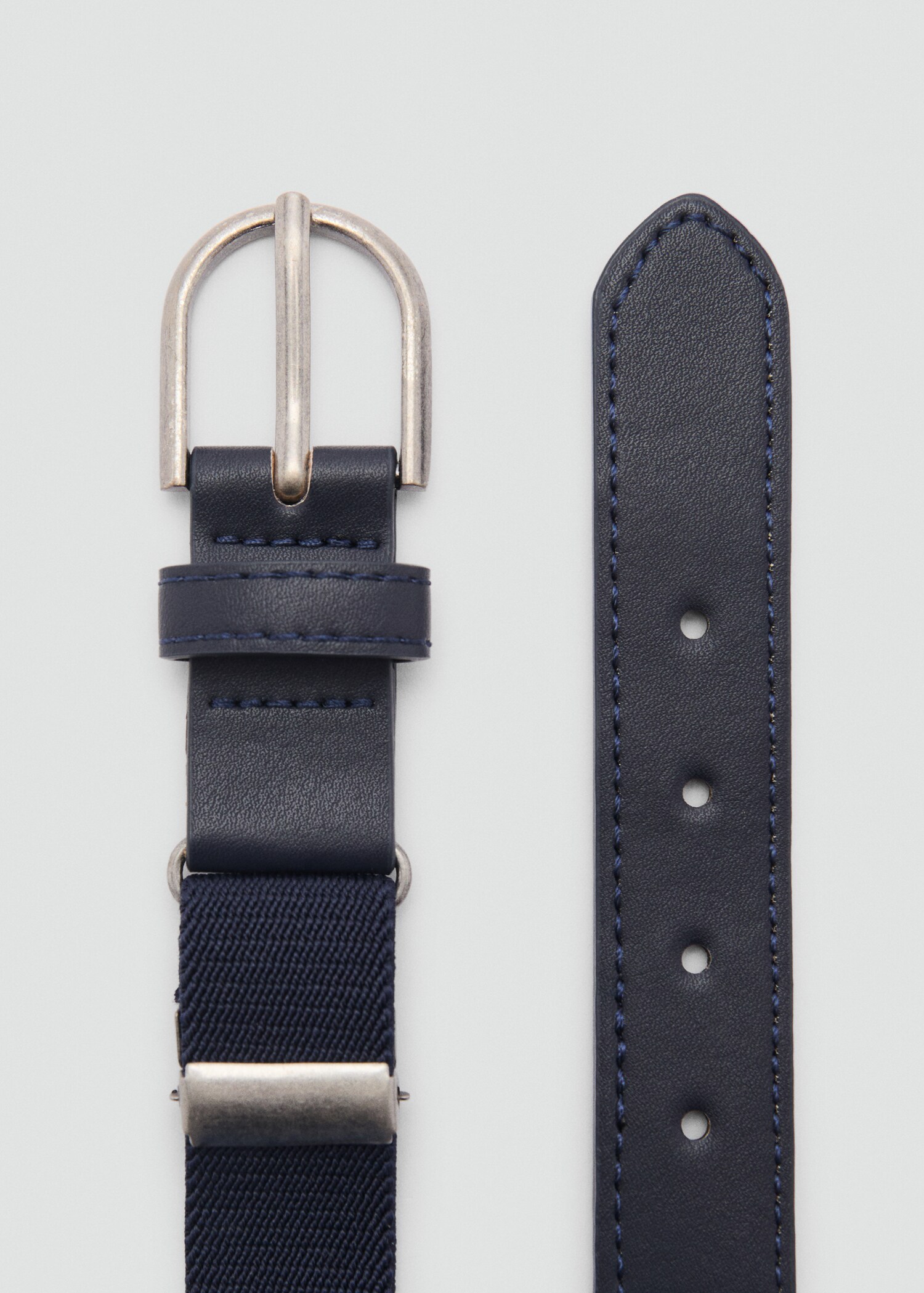 Metal buckle belt - Medium plane