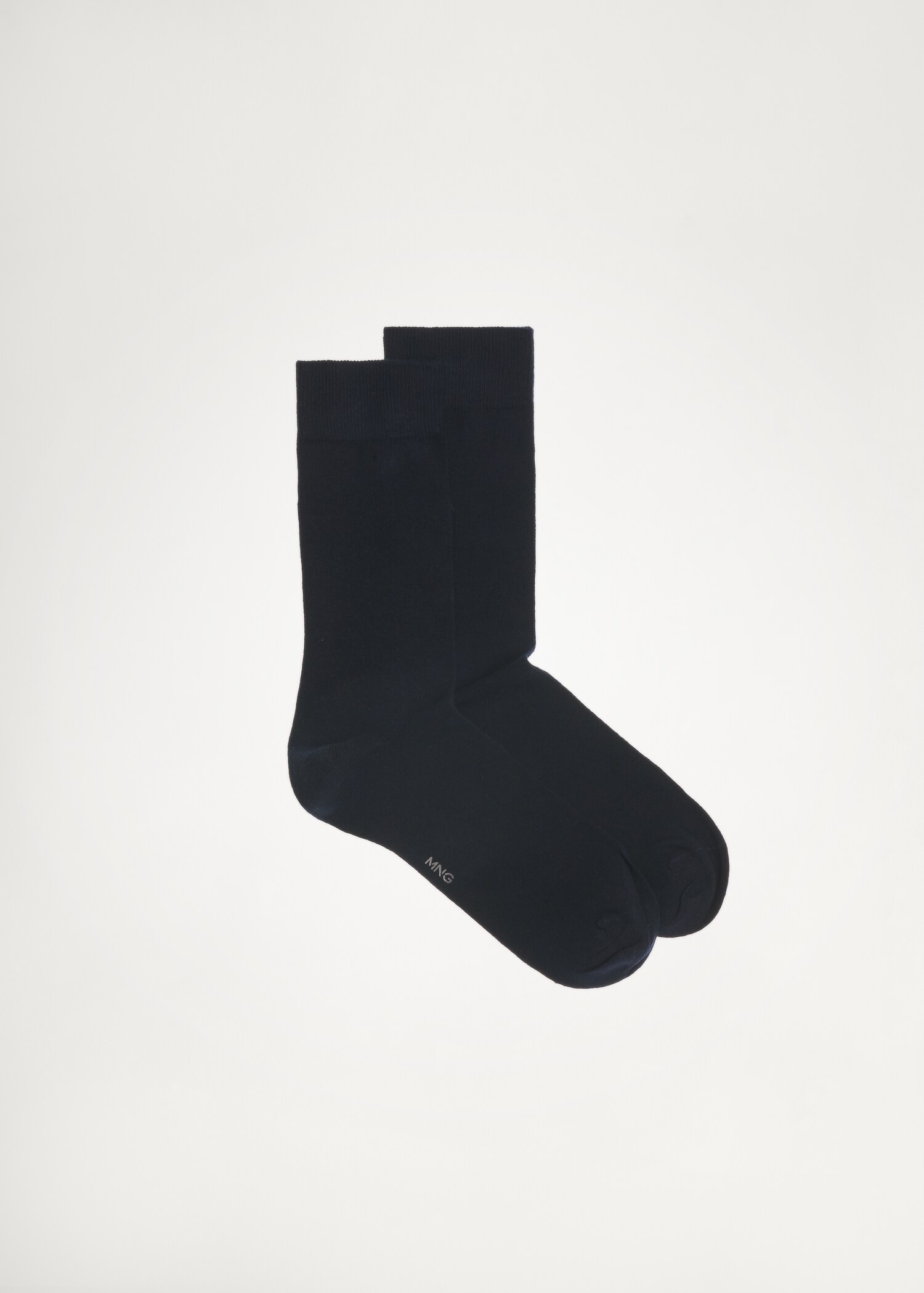 Pack 2 calcetines 100% algodón liso - Detalle del artículo 9