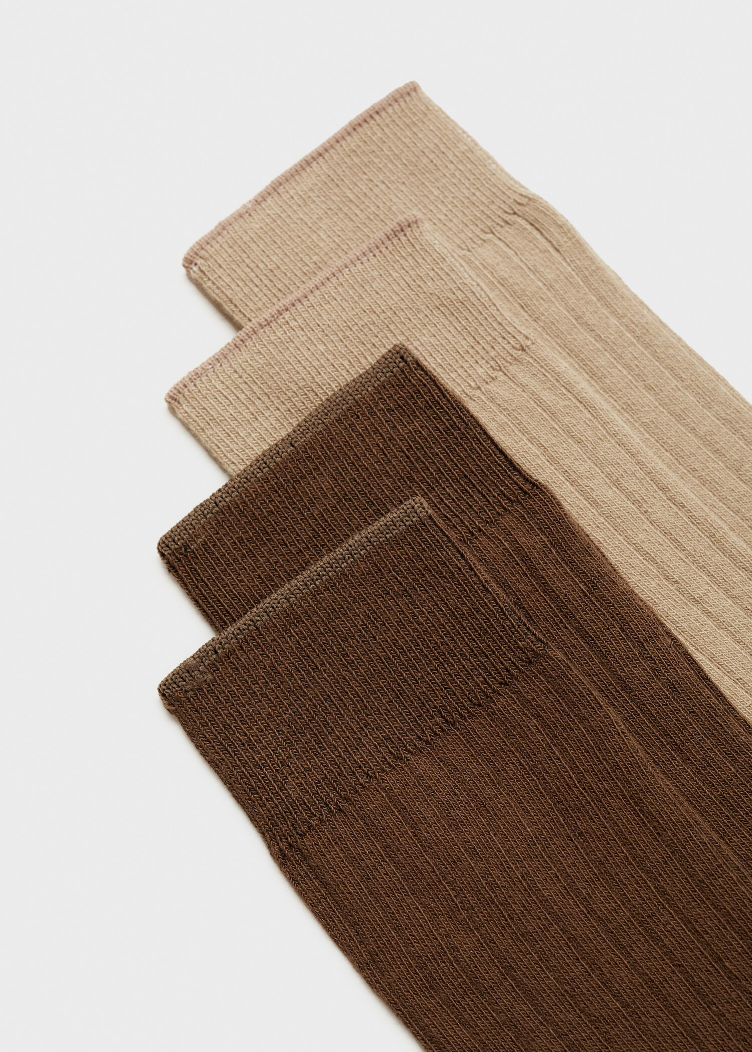 2er-Pack Baumwollsocken mit Rippmuster - Detail des Artikels 8