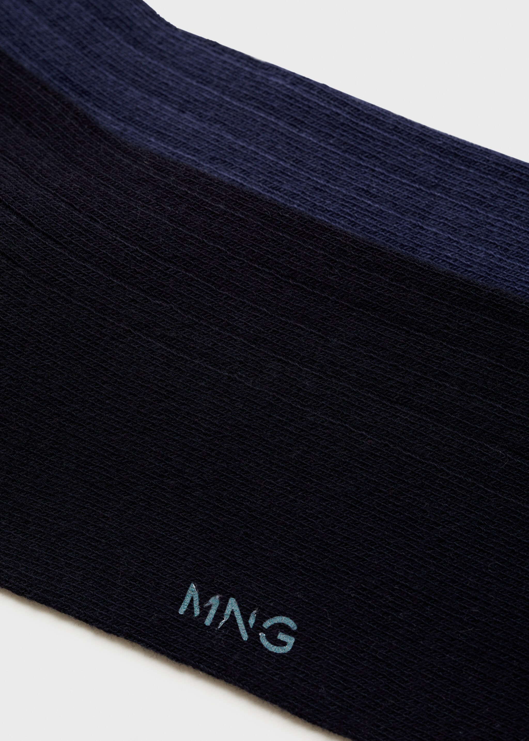 2er-Pack Baumwollsocken mit Rippmuster - Detail des Artikels 0