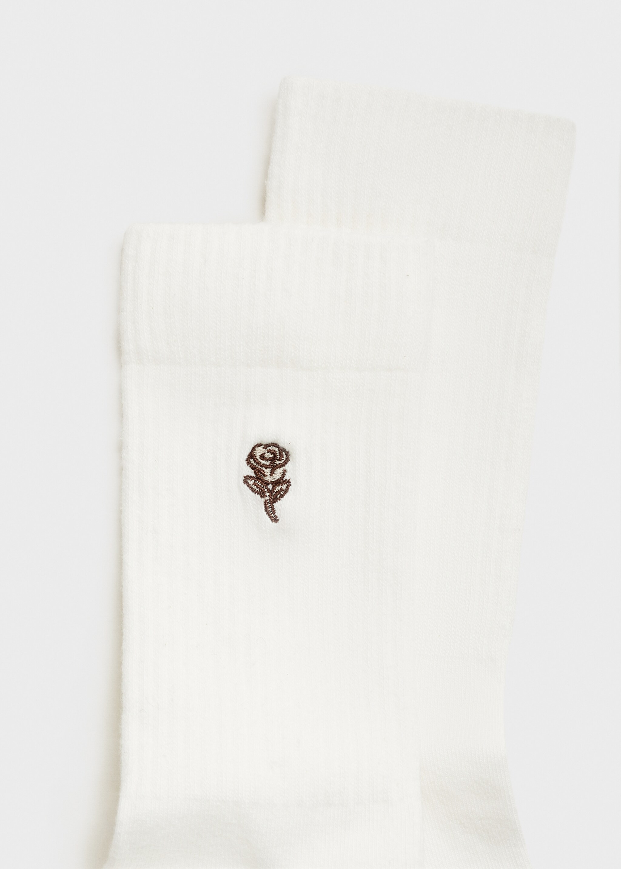 Embroidered cotton socks - Details of the article 8