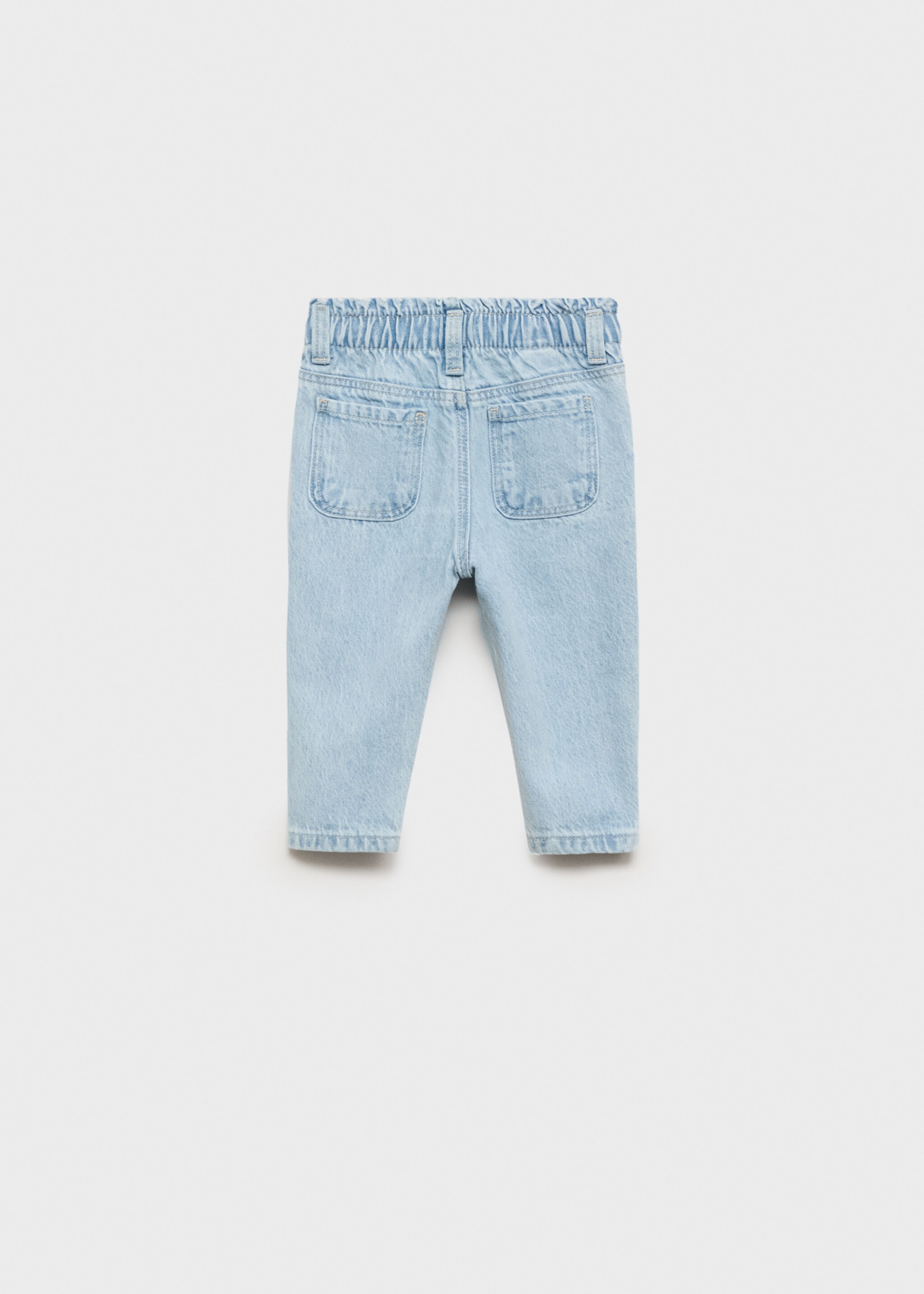 Paperbag jeans - Reverse of the article