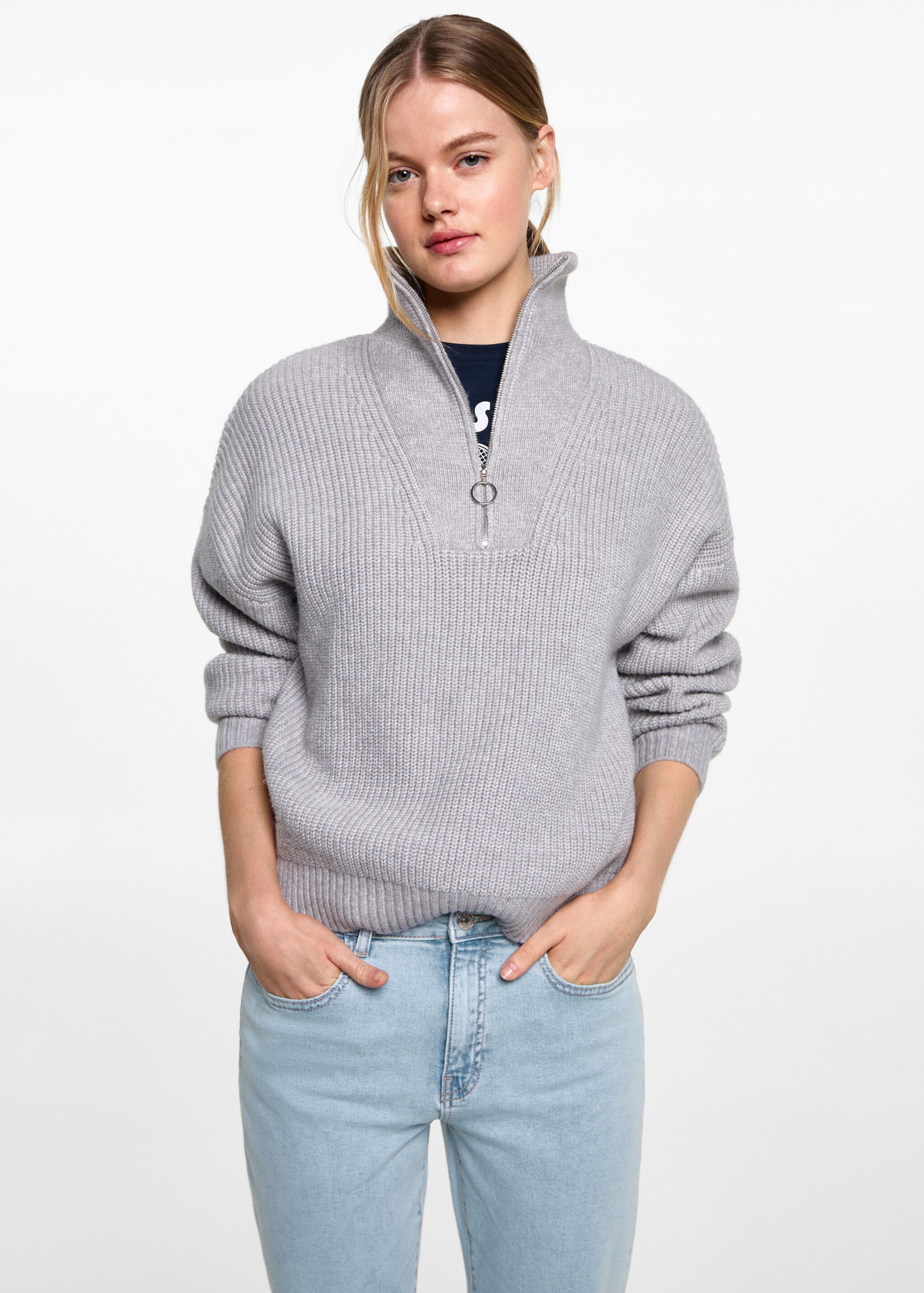 Straight Fit Jeans - Mittlere Ansicht