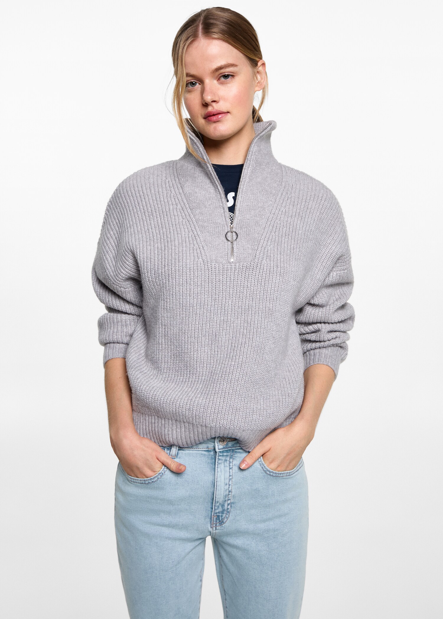 Straight Fit Jeans - Mittlere Ansicht