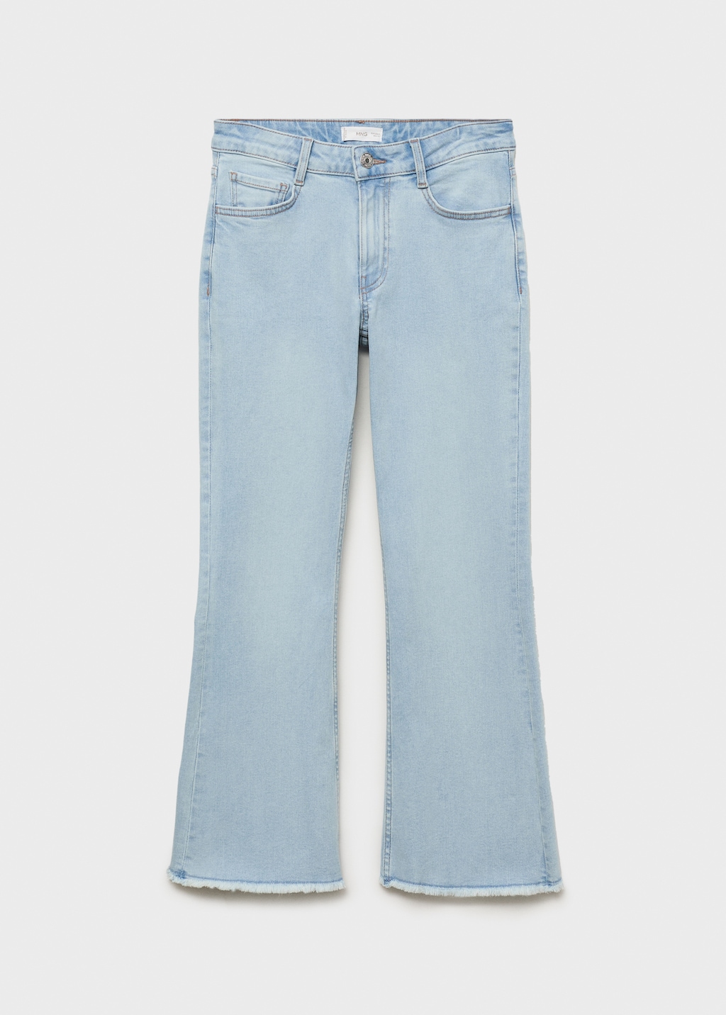 Crop flared jeans - Teen | MANGO Netherlands