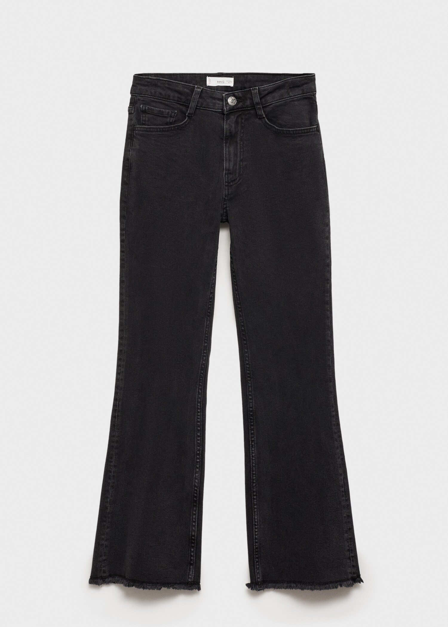 Crop flared jeans - Article without model