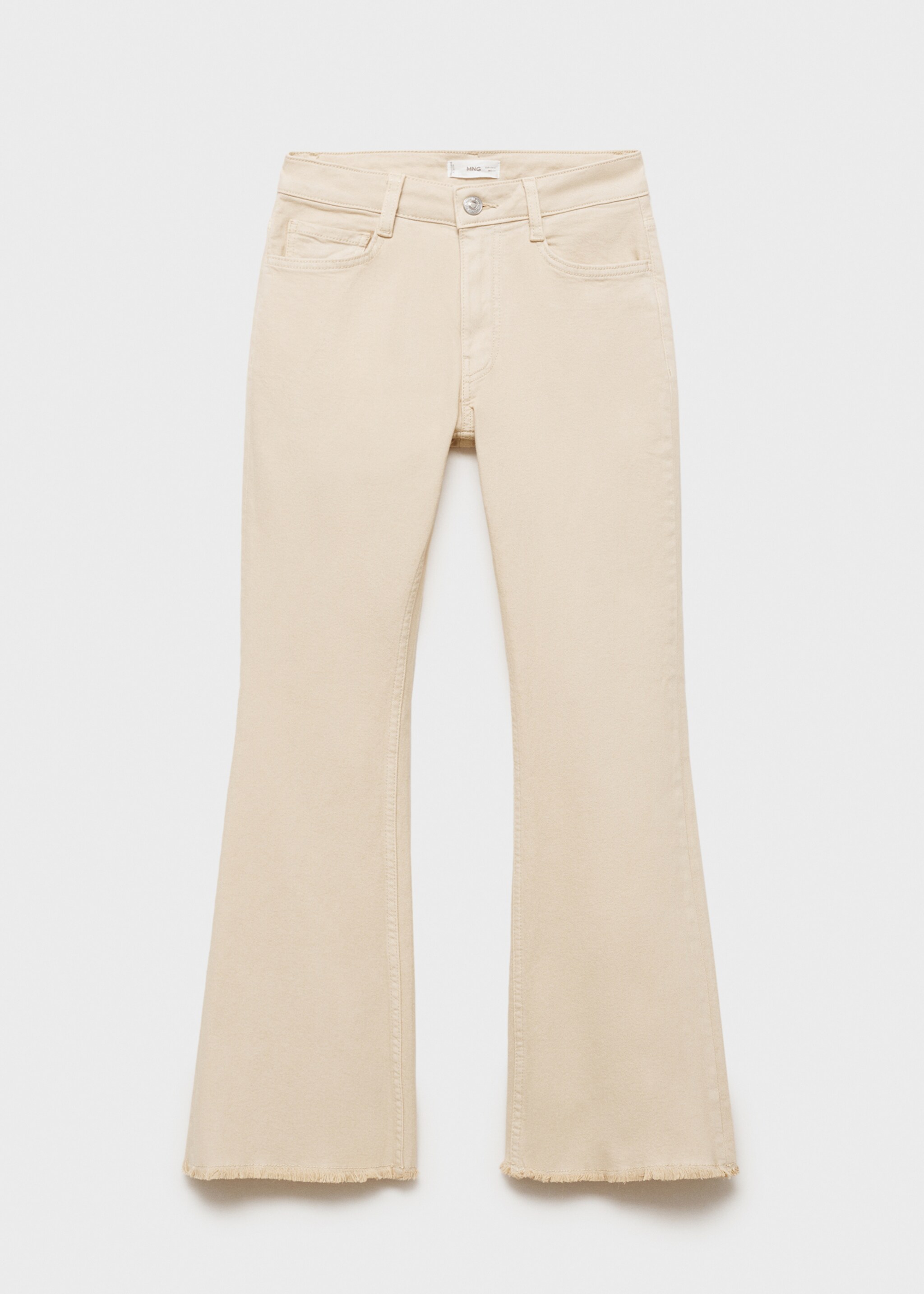 Crop flared jeans - Article without model