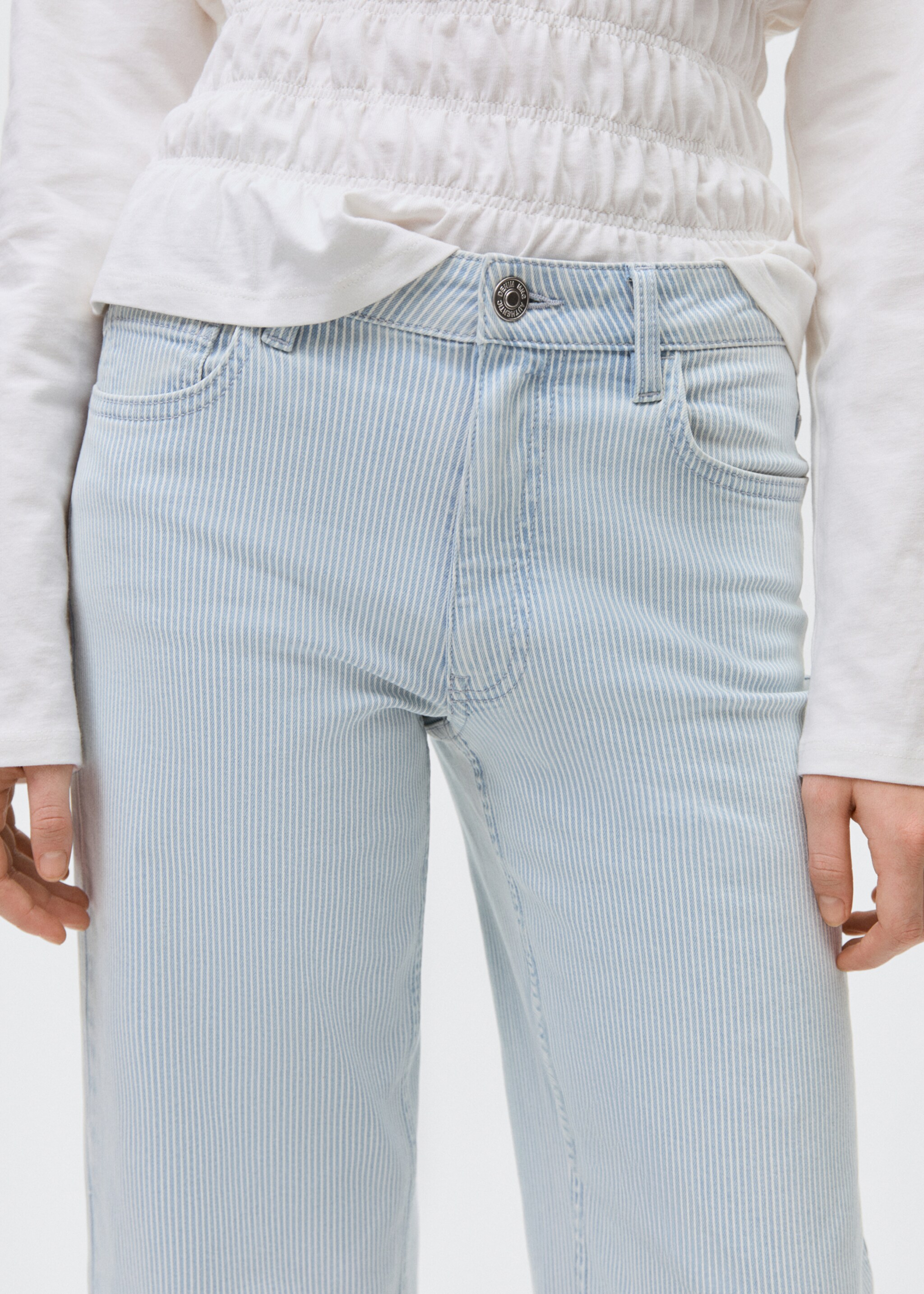 Jeans culotte rayas - Detalle del artículo 6