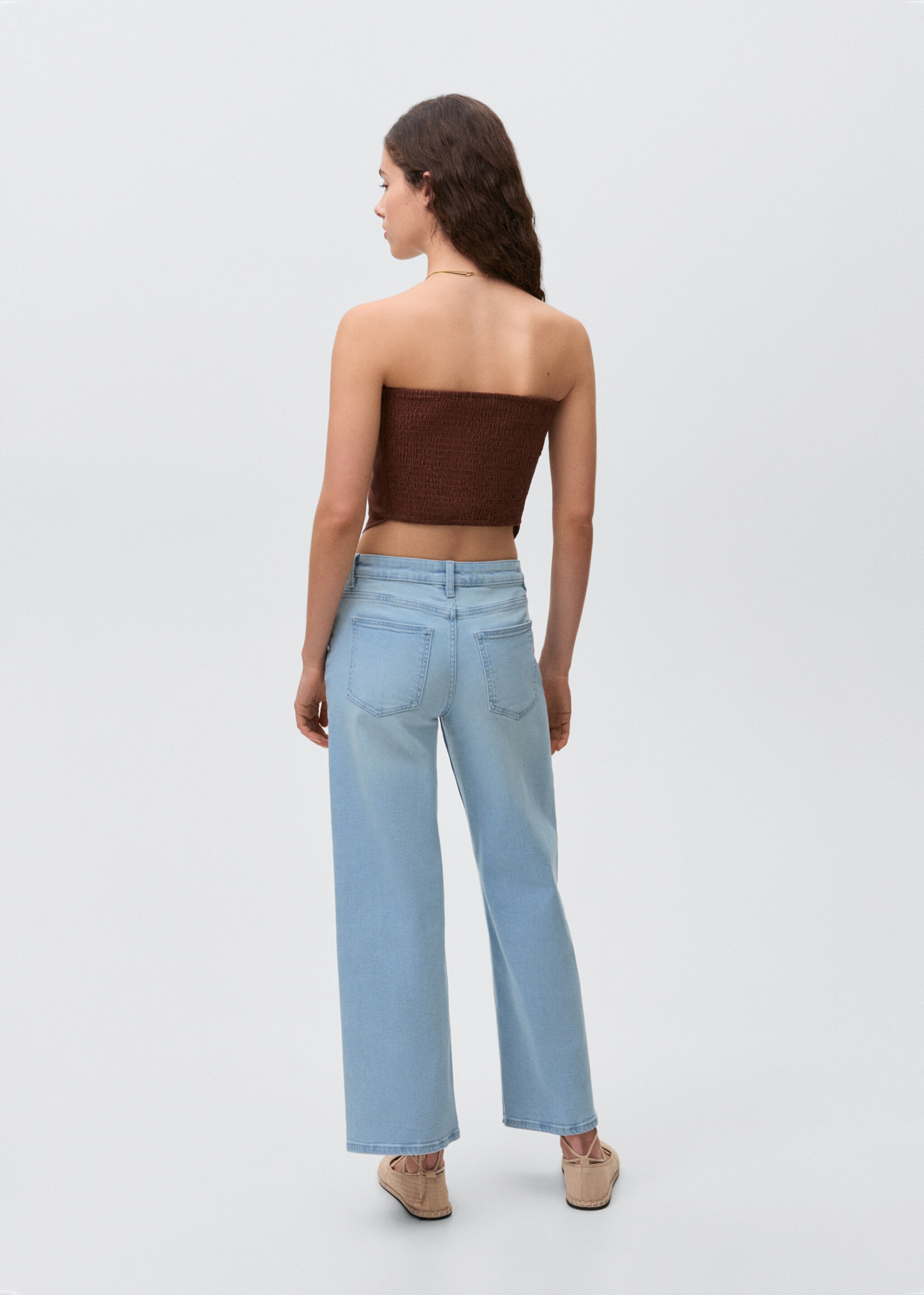 Jeans culotte - Reverso del artículo