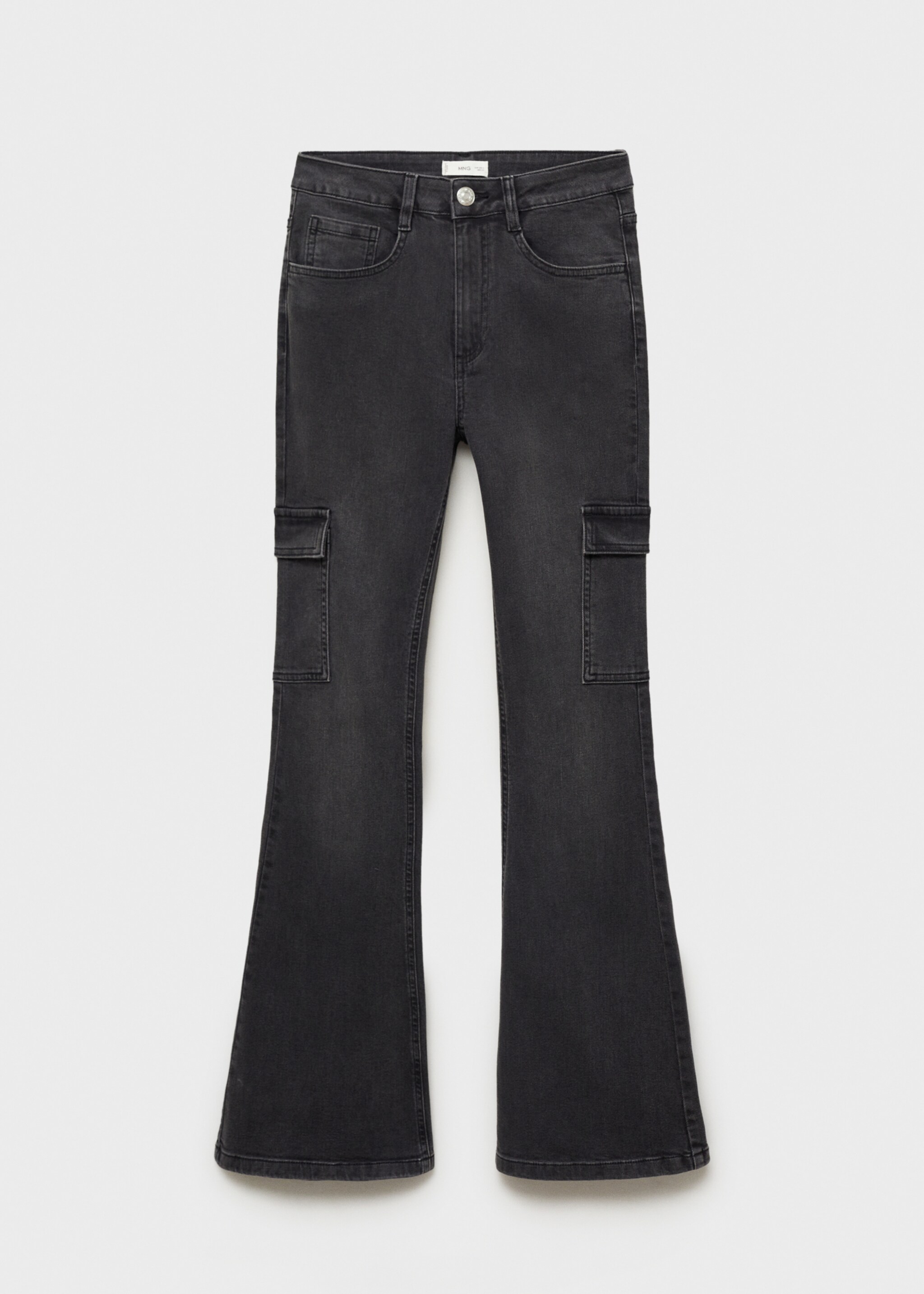 Flared cargo jeans - Article without model