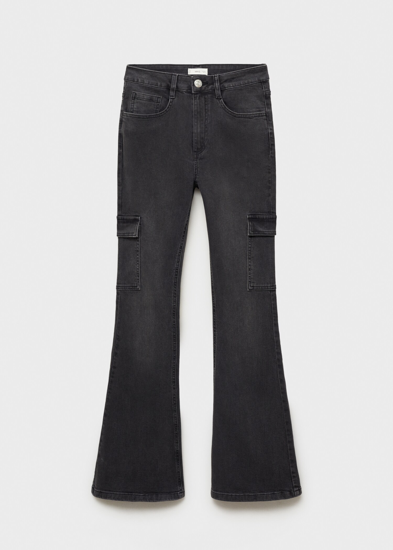 Flared cargo jeans - Article without model