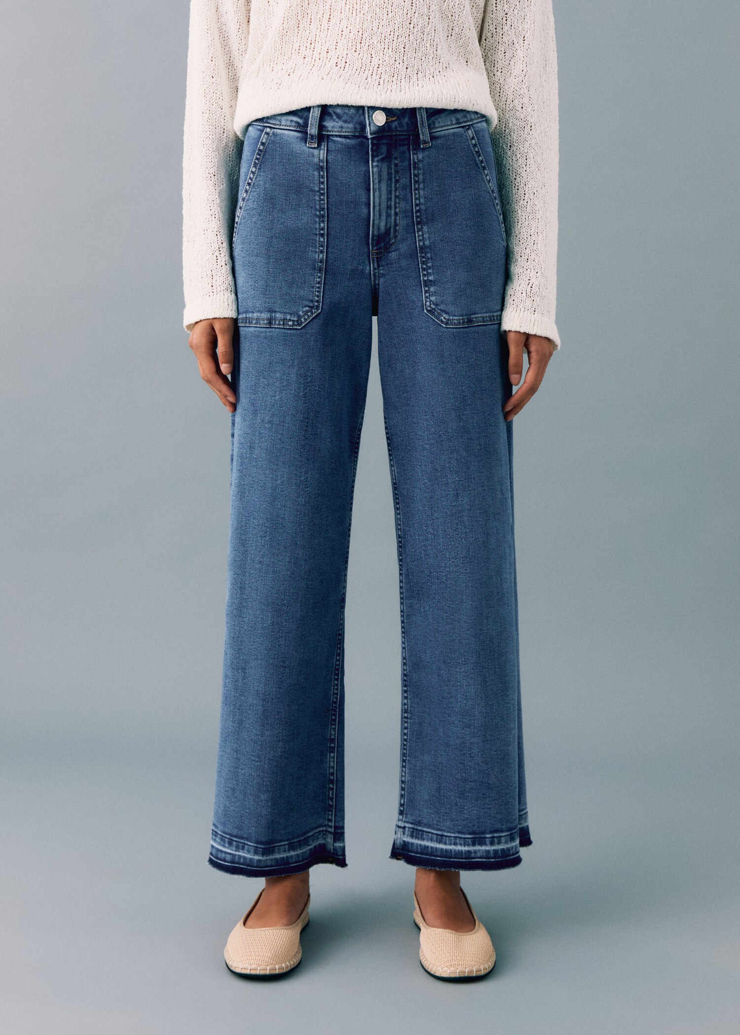Jean style jupe-culotte poches - Détail de l'article 6