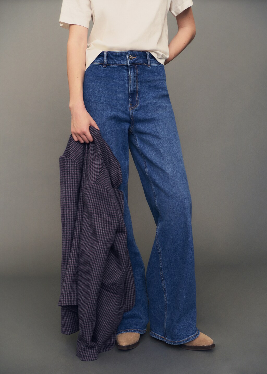 【INCHANT ME】Seattle Teen Vintage Wide Denim Pants INCHANT ME】Seattle Teen Vintage Wide Denim Pants (INCHANT