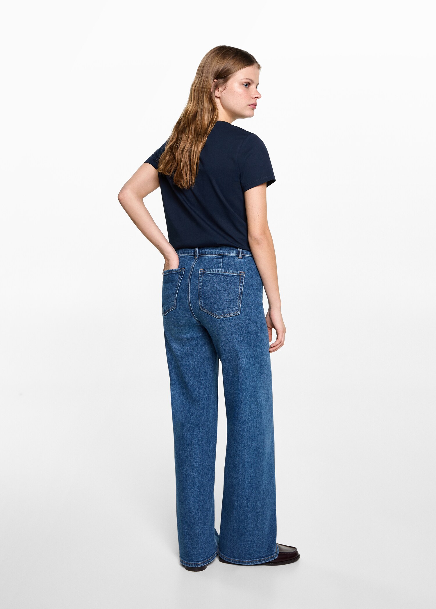 Jean wide leg - Verso de l’article