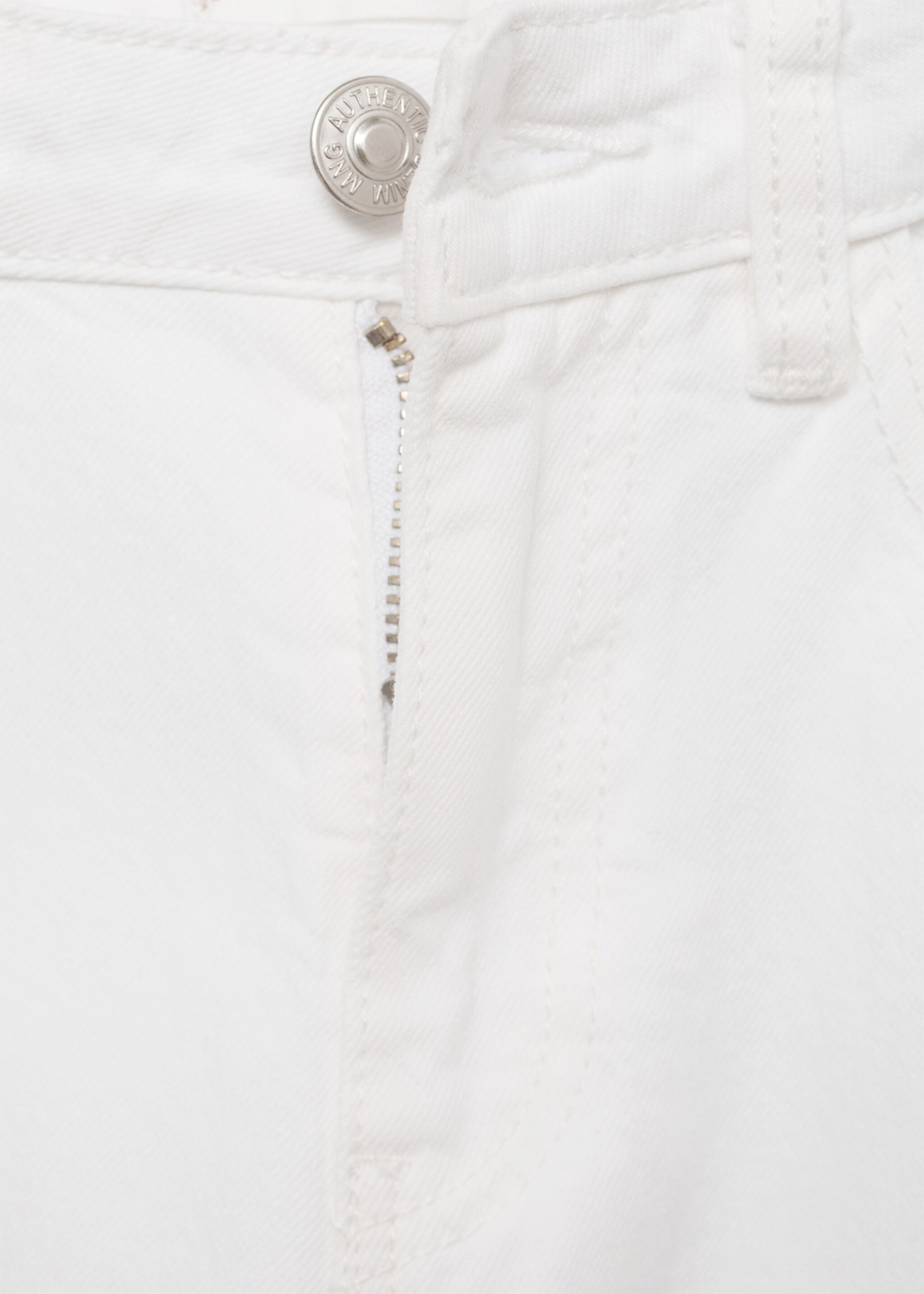 Cropped flared cargo jeans - Details of the article 8