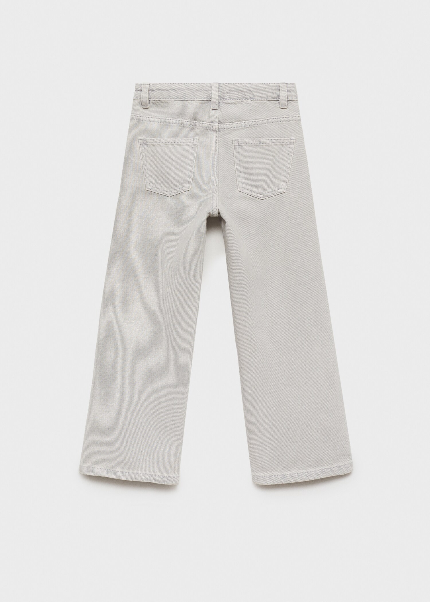 Straight-fit jeans with studs - Reverse of the article