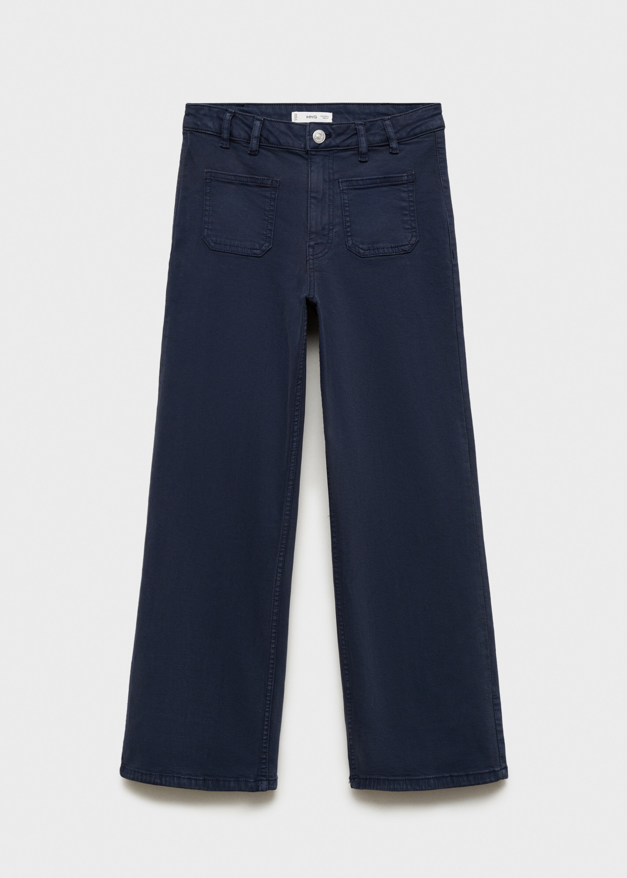 Culotte jeans with pockets - Article without model
