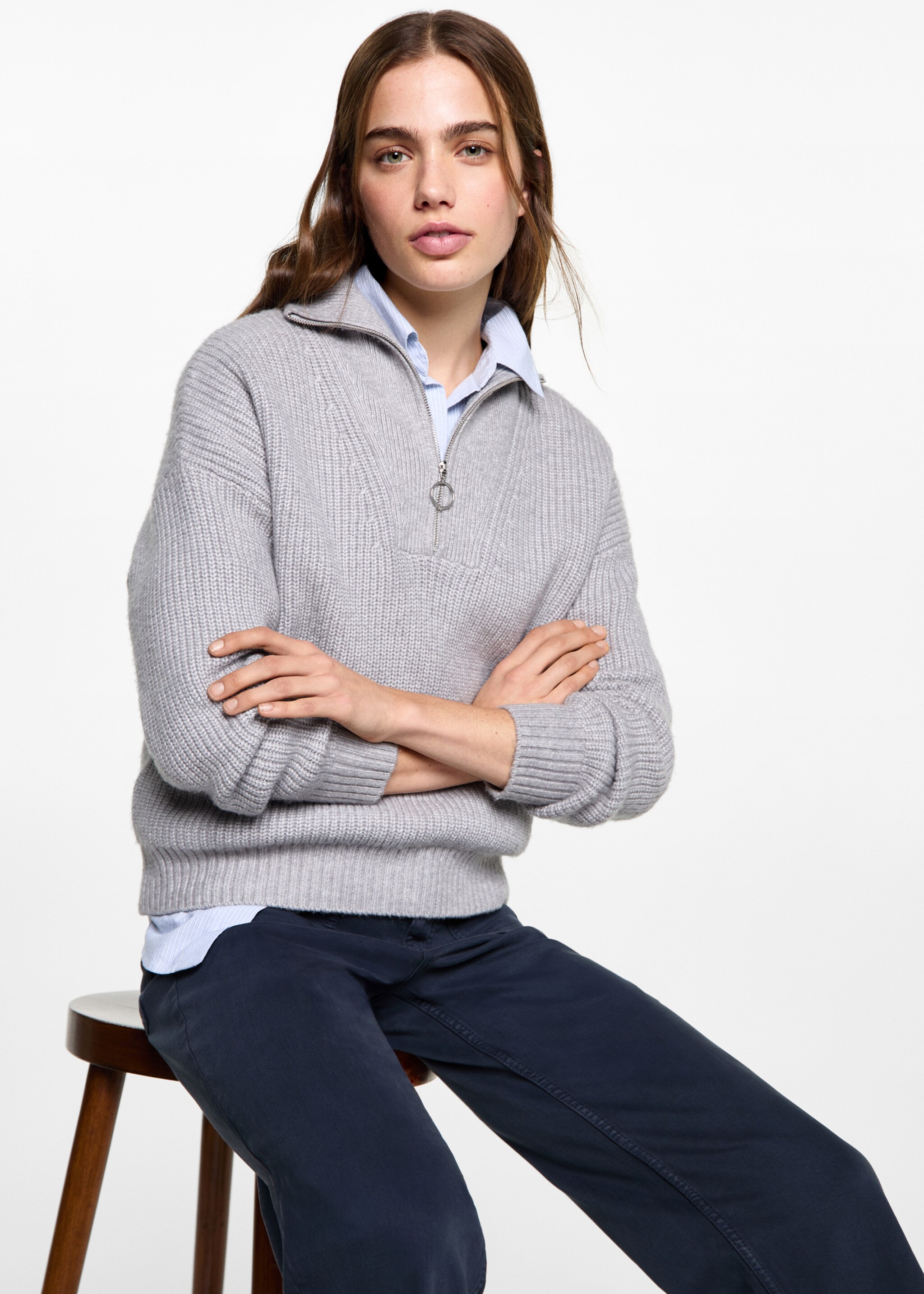 Culotte jeans with pockets - Details of the article 2