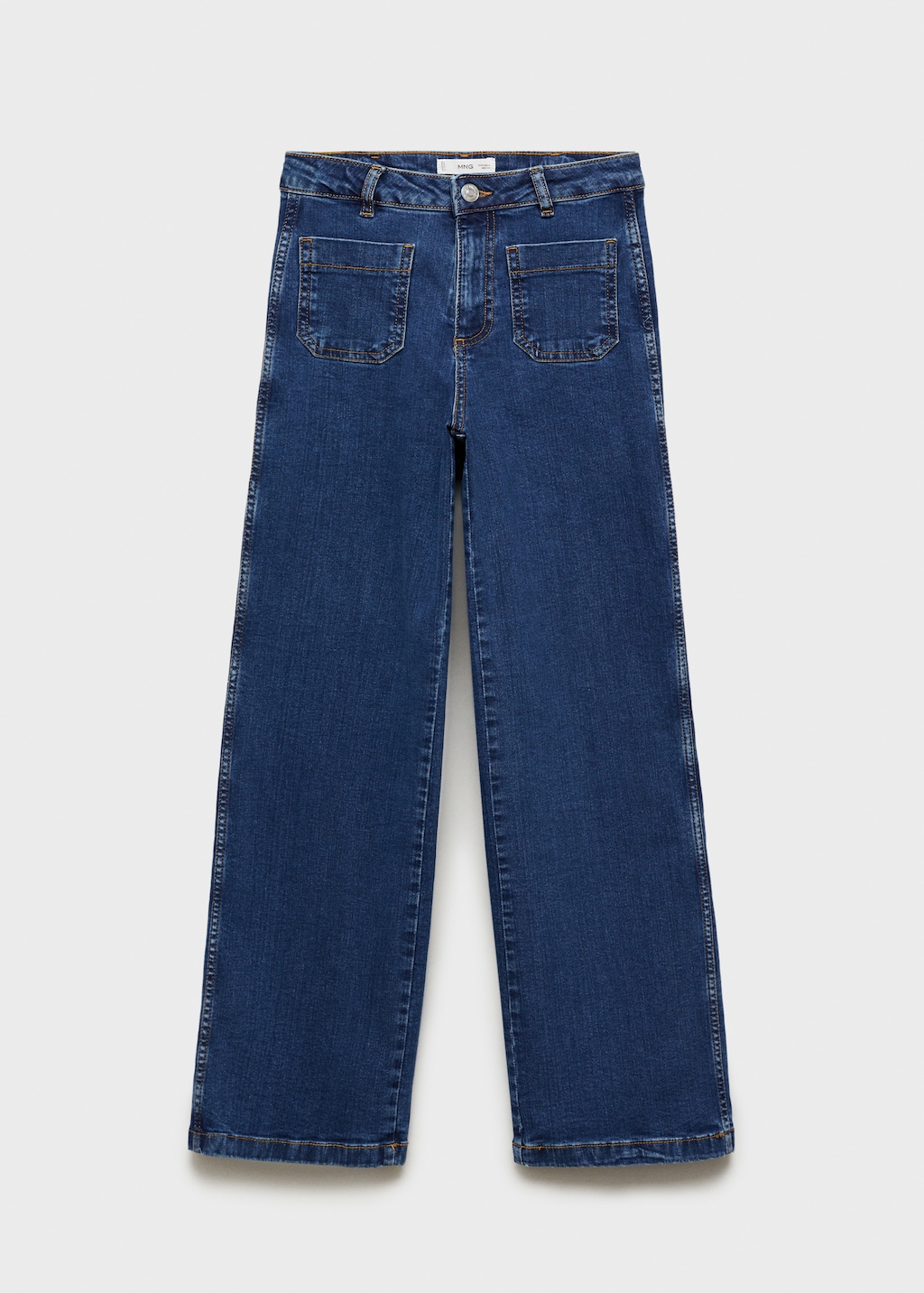 Wide leg jeans with pockets | MANGO Zimbabwe