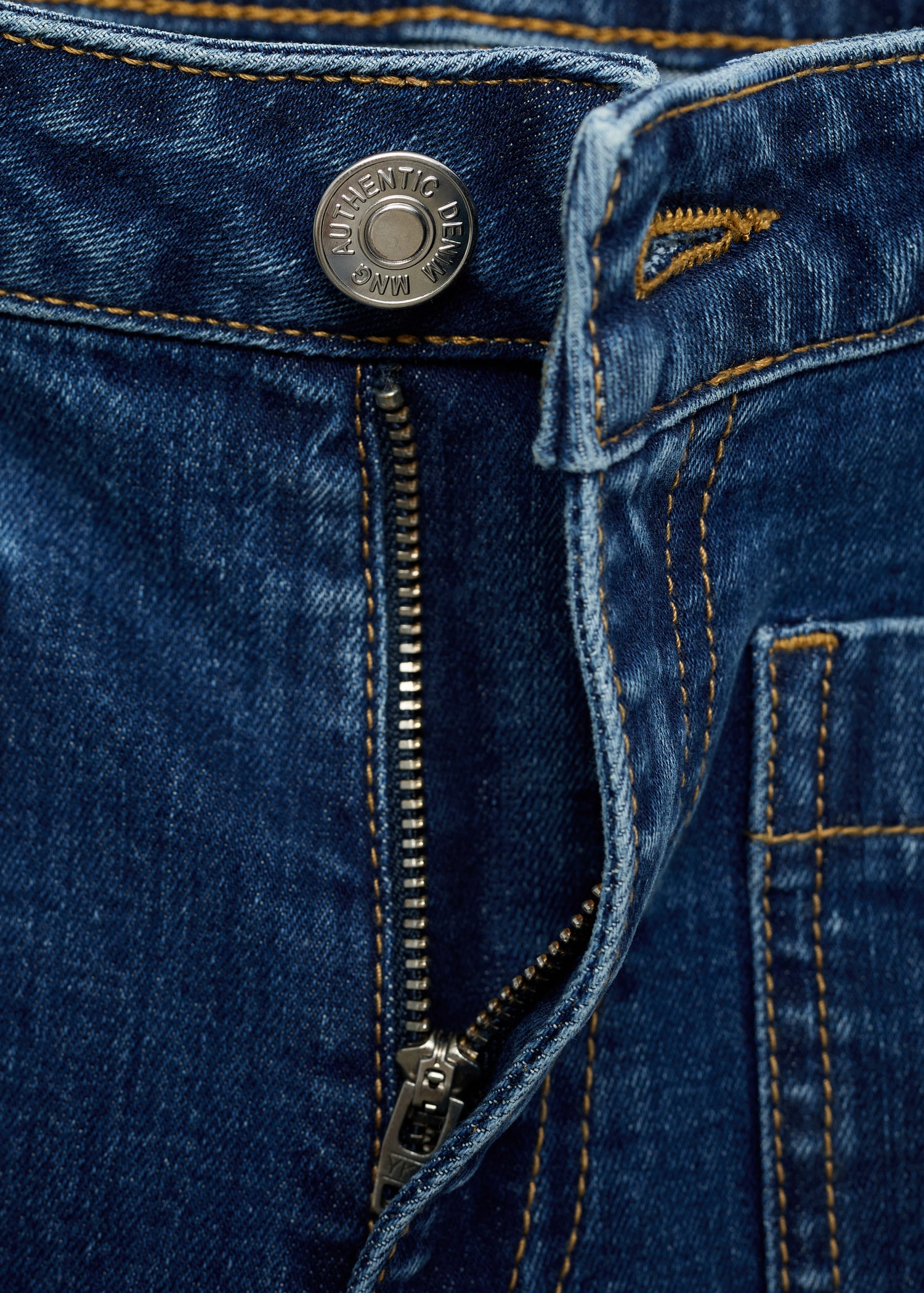 Wideleg jeans with pockets - Details of the article 8