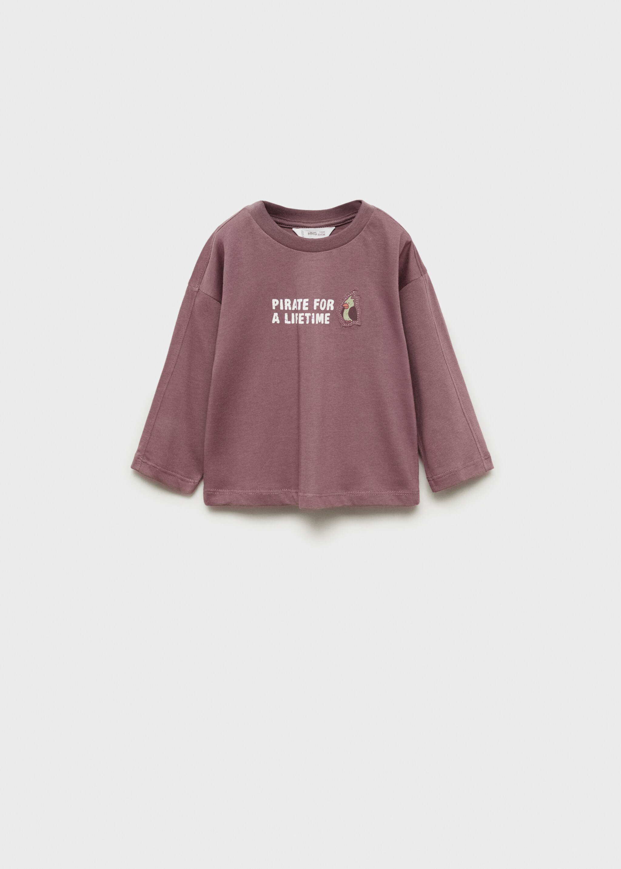 T-shirt coton message - Article sans modèle