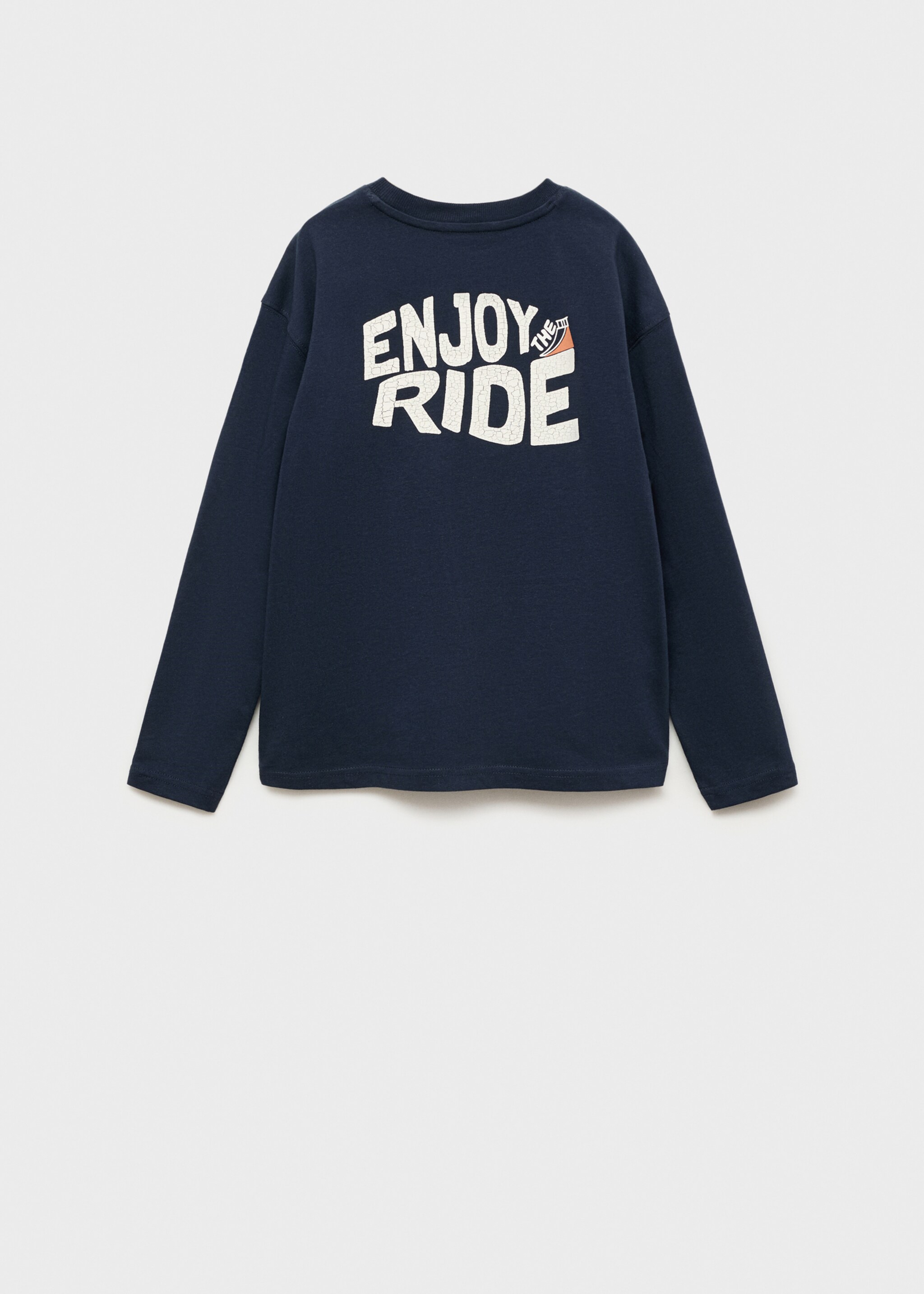Camiseta algodón estampado - Reverso del artículo