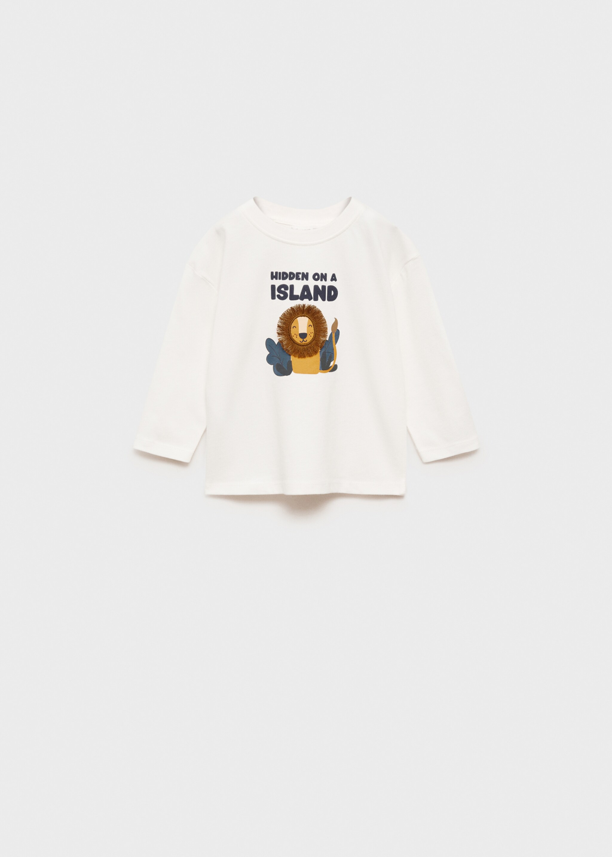 T-shirt manches longues imprimé - Article sans modèle