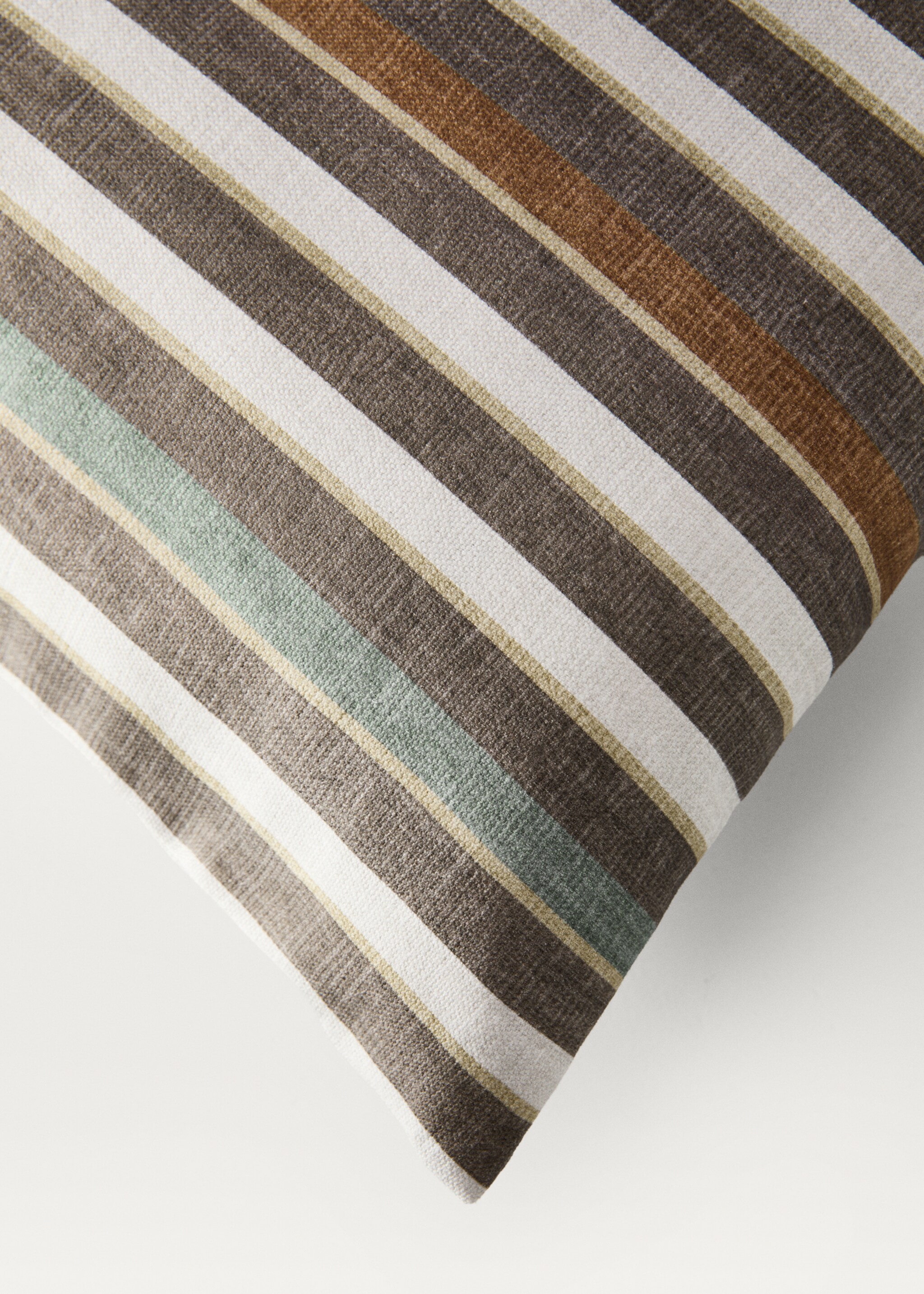 Cushion cover with printed stripes 40x60 cm - Details of the article 2