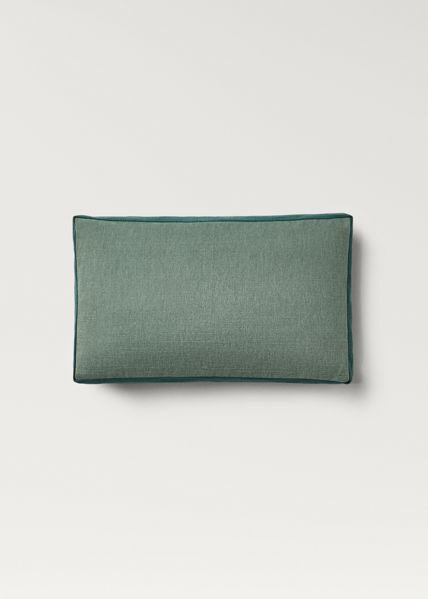 Linen two-tone box cushion cover 30x50 cm - Article without model