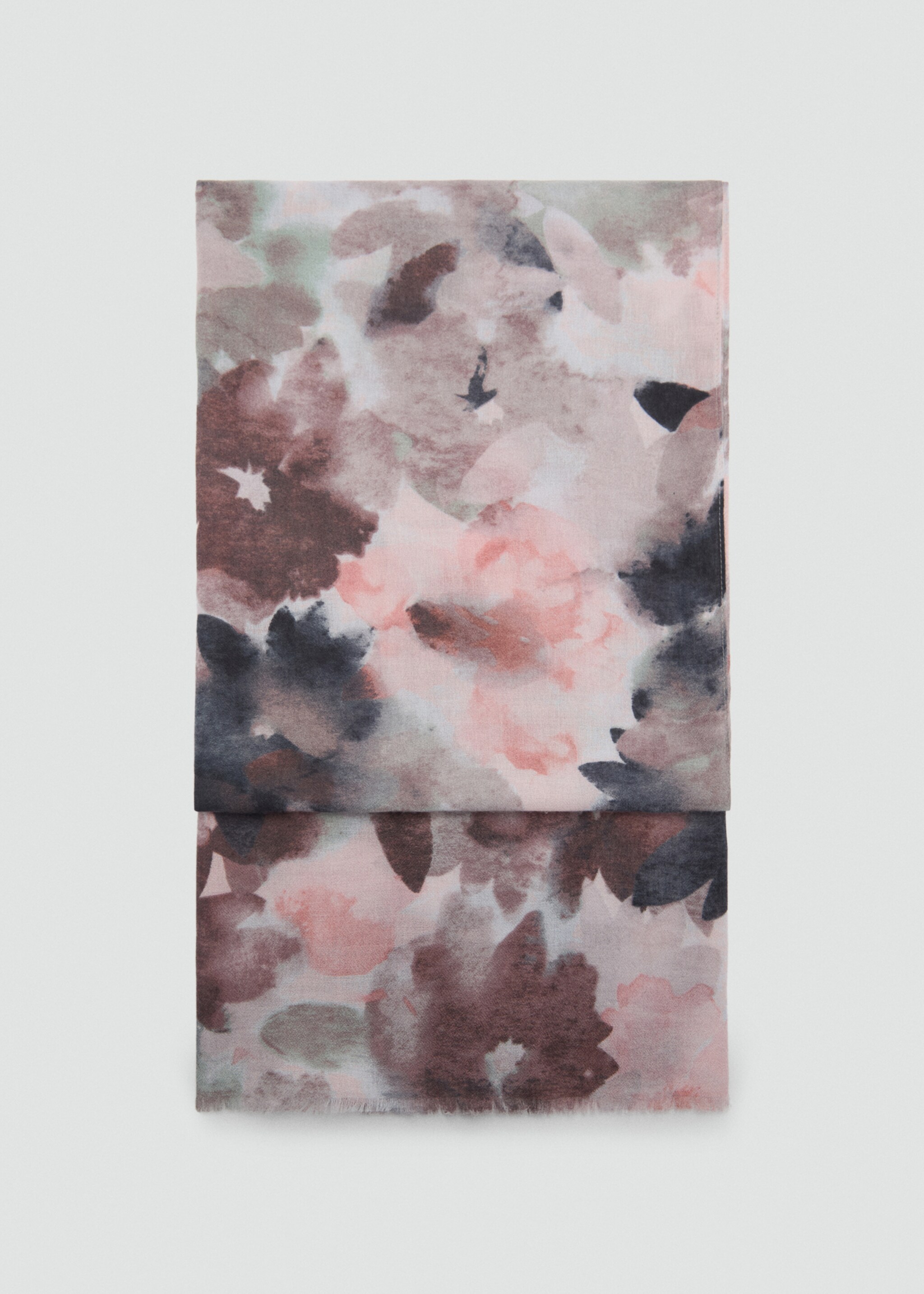 Fular estampado floral - Artículo sin modelo