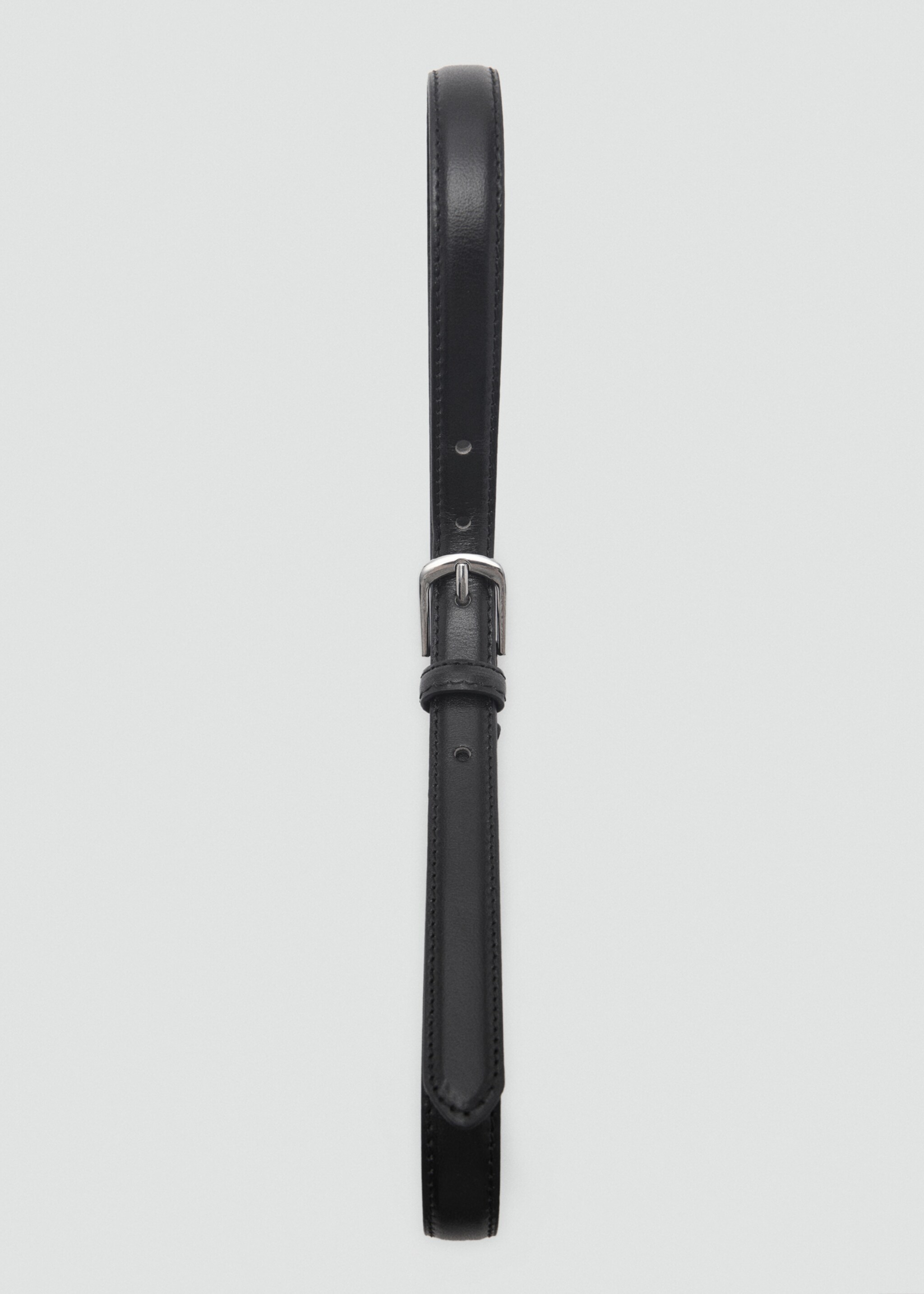 Leather skinny belt - รายละเอียดของสินค้า 2