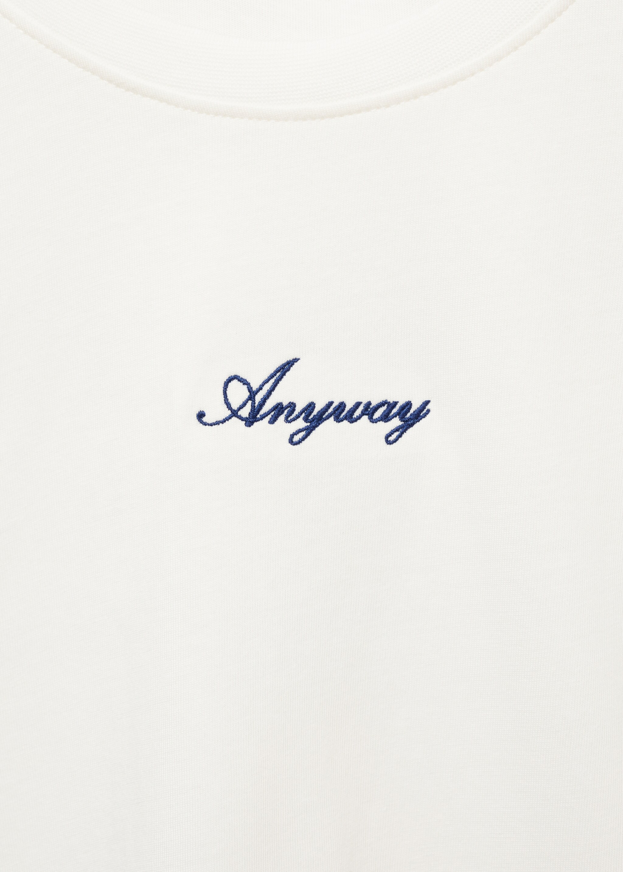 Message cotton T-shirt - Details of the article 8