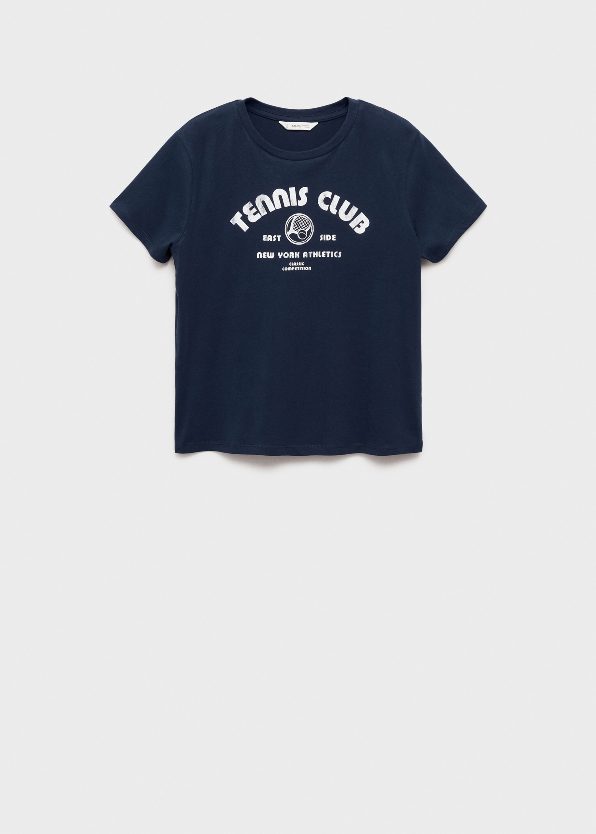 Short-sleeved t-shirt with message - Article without model