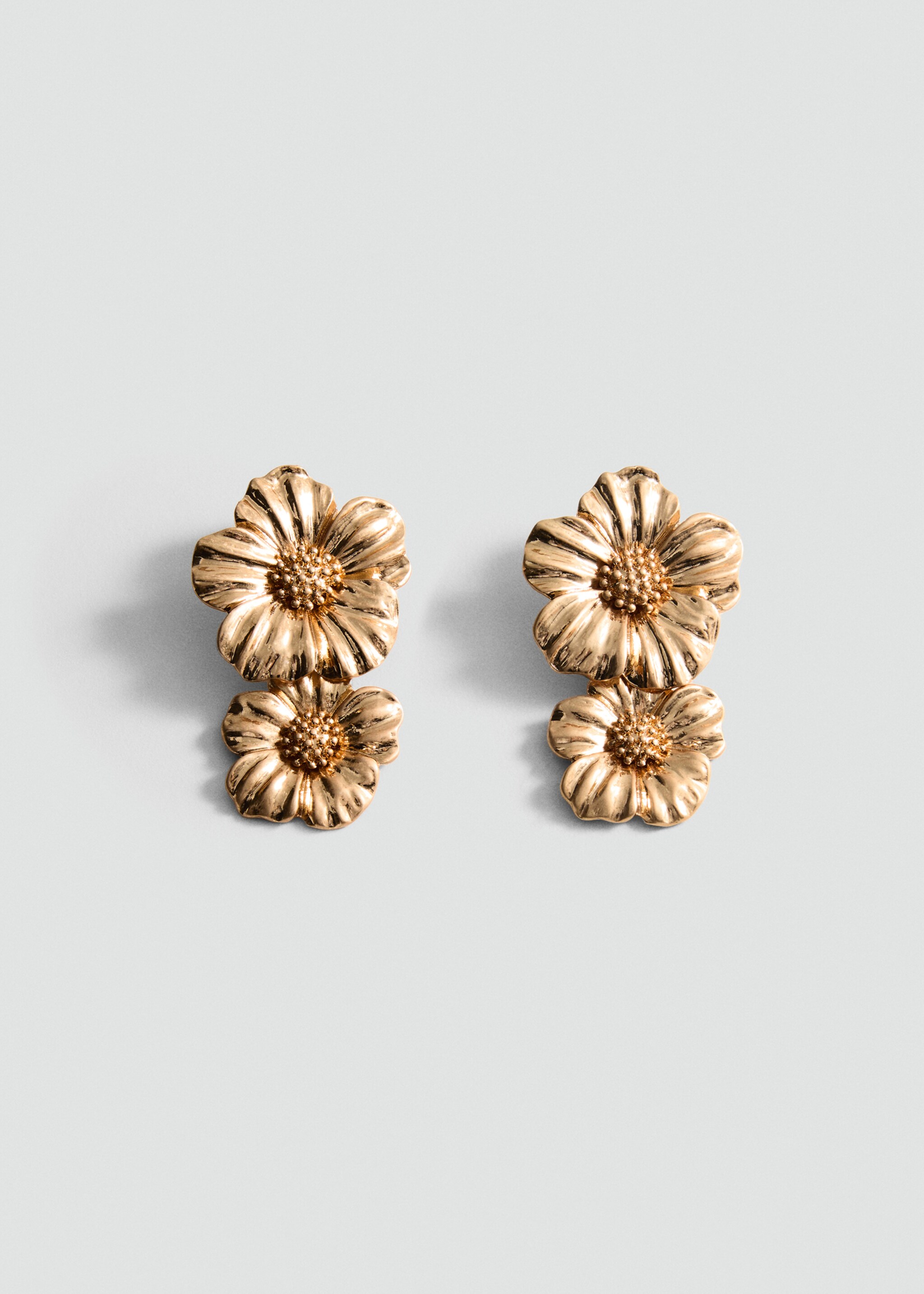 Hanging floral earrings - Article without model