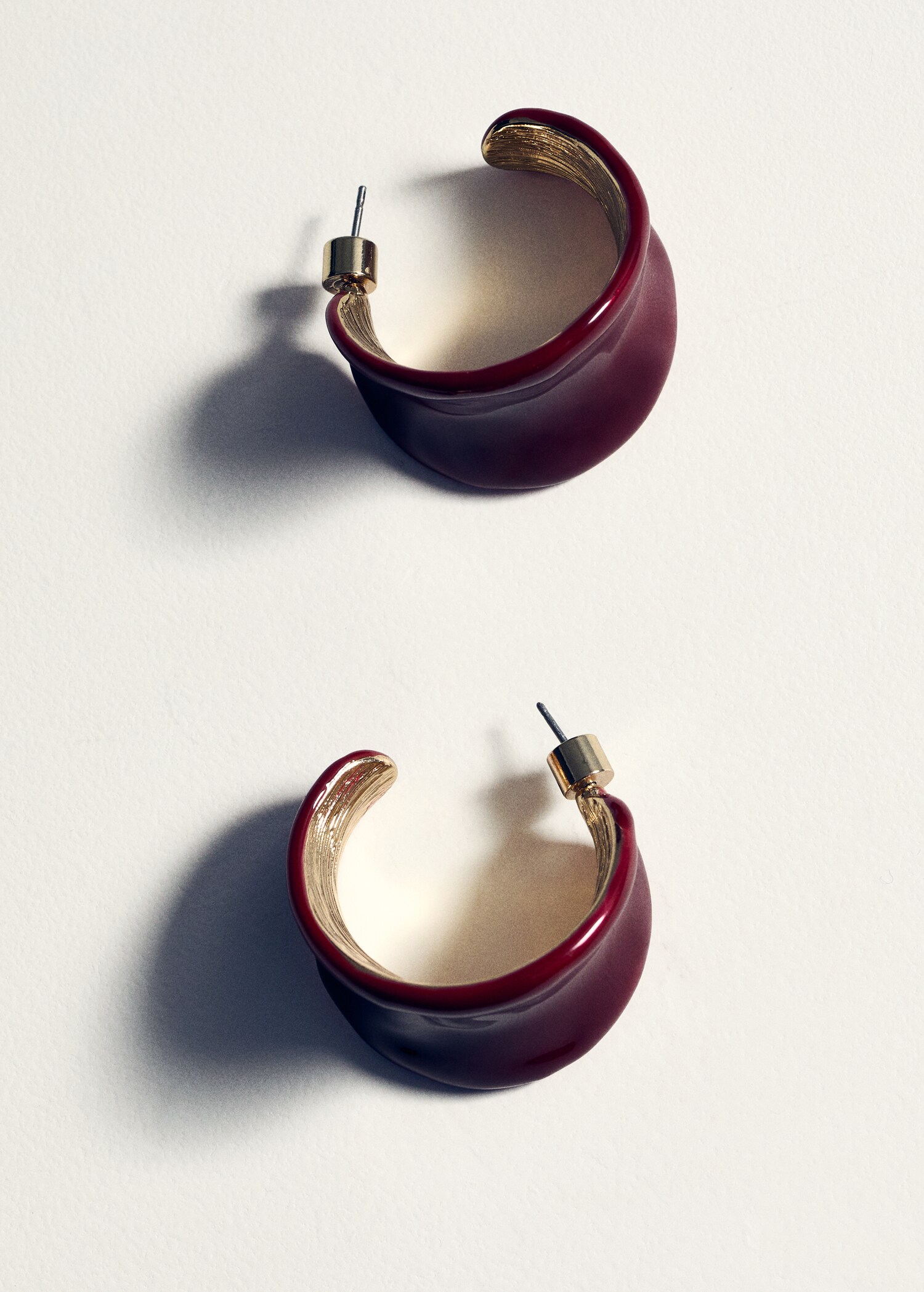 Boucles d’oreilles relief ondulées - Détail de l'article 5