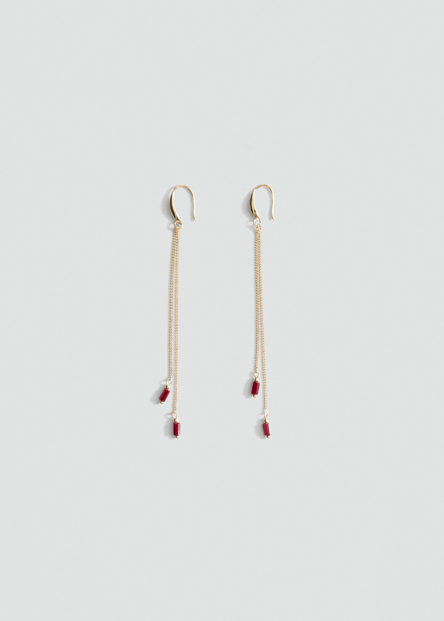 Boucles d'oreilles cascade cristaux - Article sans modèle