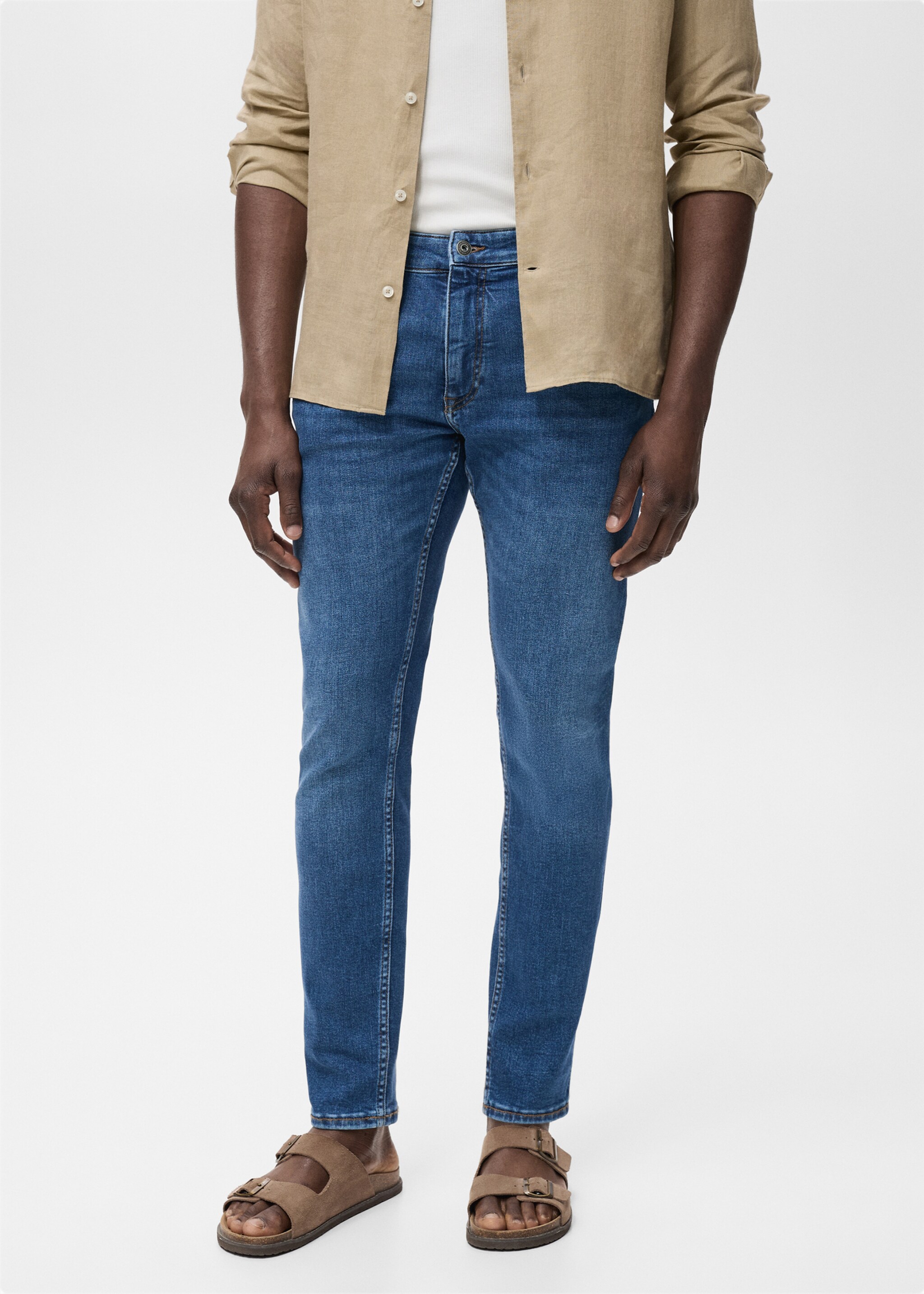 Skinny Fit-Jeans Jude - Mittlere Ansicht