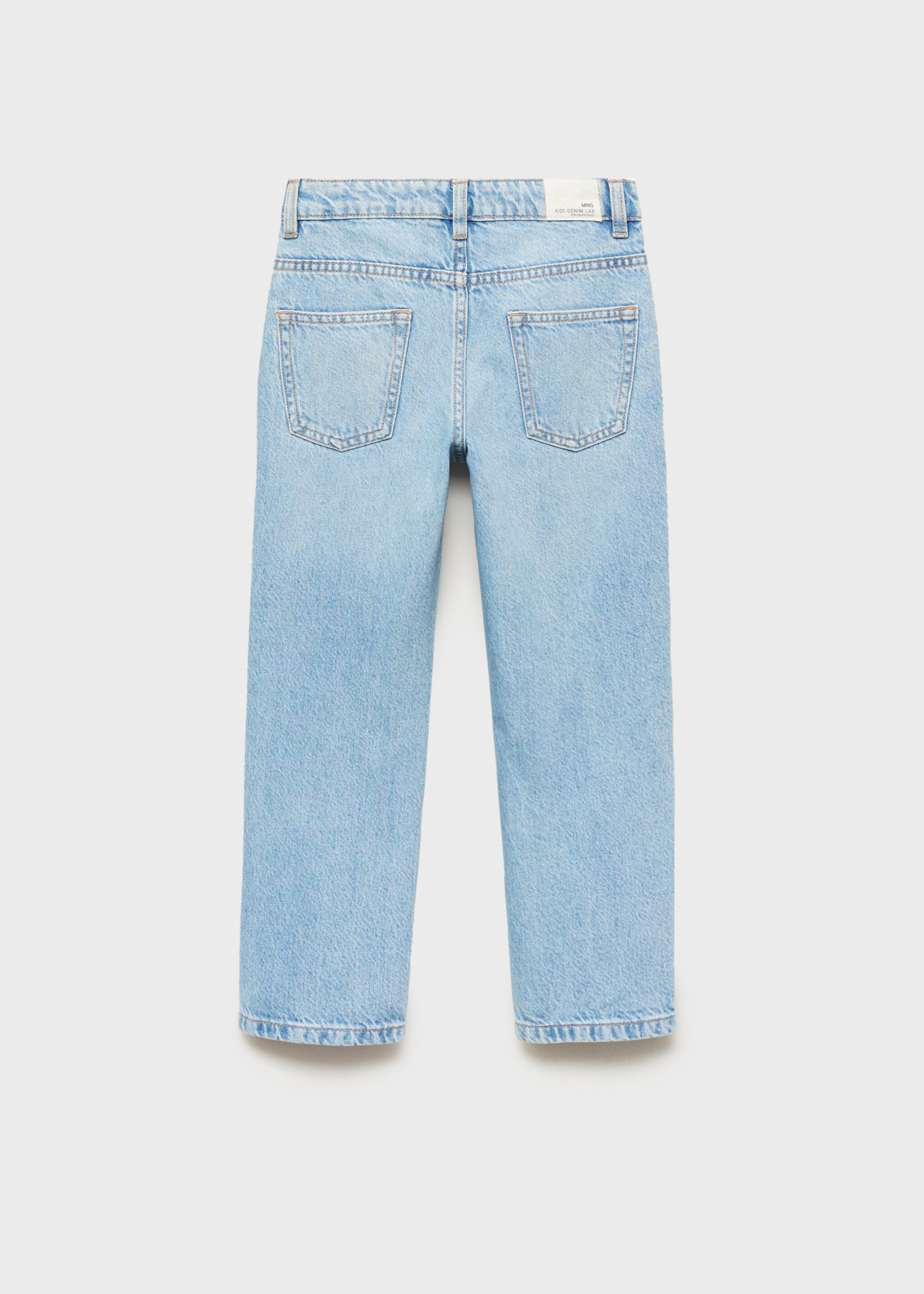 Decorative ripped jeans - Reverse of the article